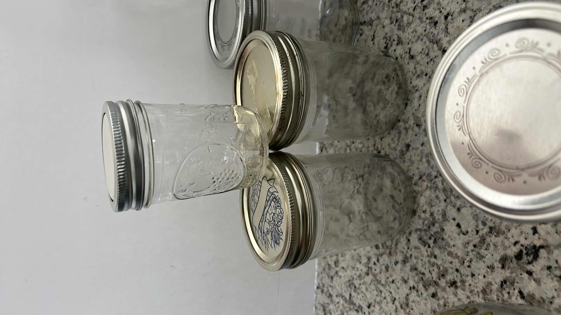 Photo 4 of CANNING JARS AND CANNISTERS