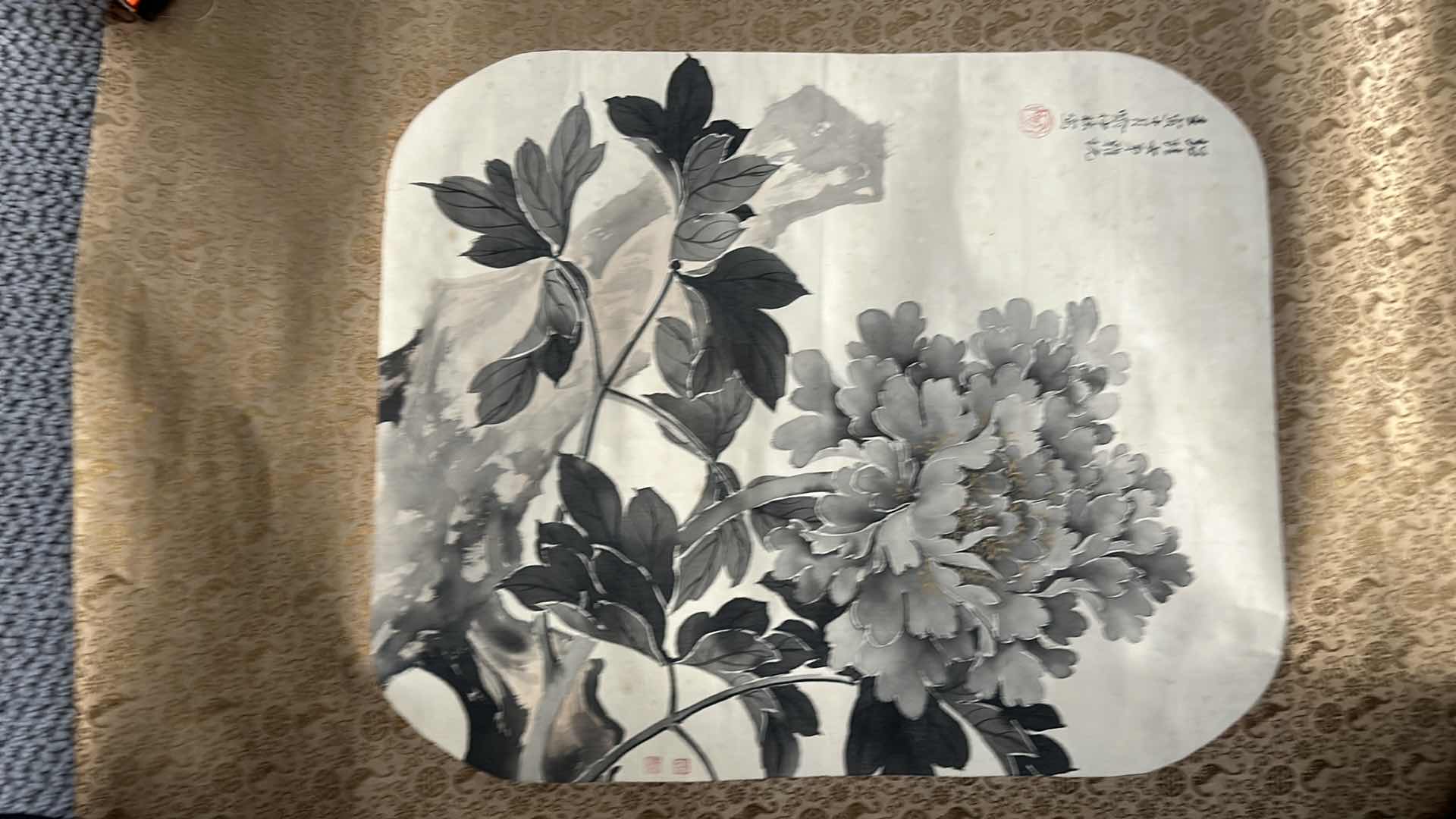 Photo 3 of ASIAN SCROLL ARTWORK 2’ x 15 1/2”