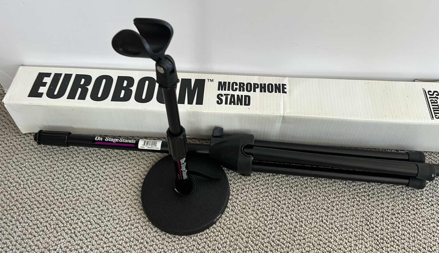 Photo 1 of EUROBOOM MICROPHONE STAND