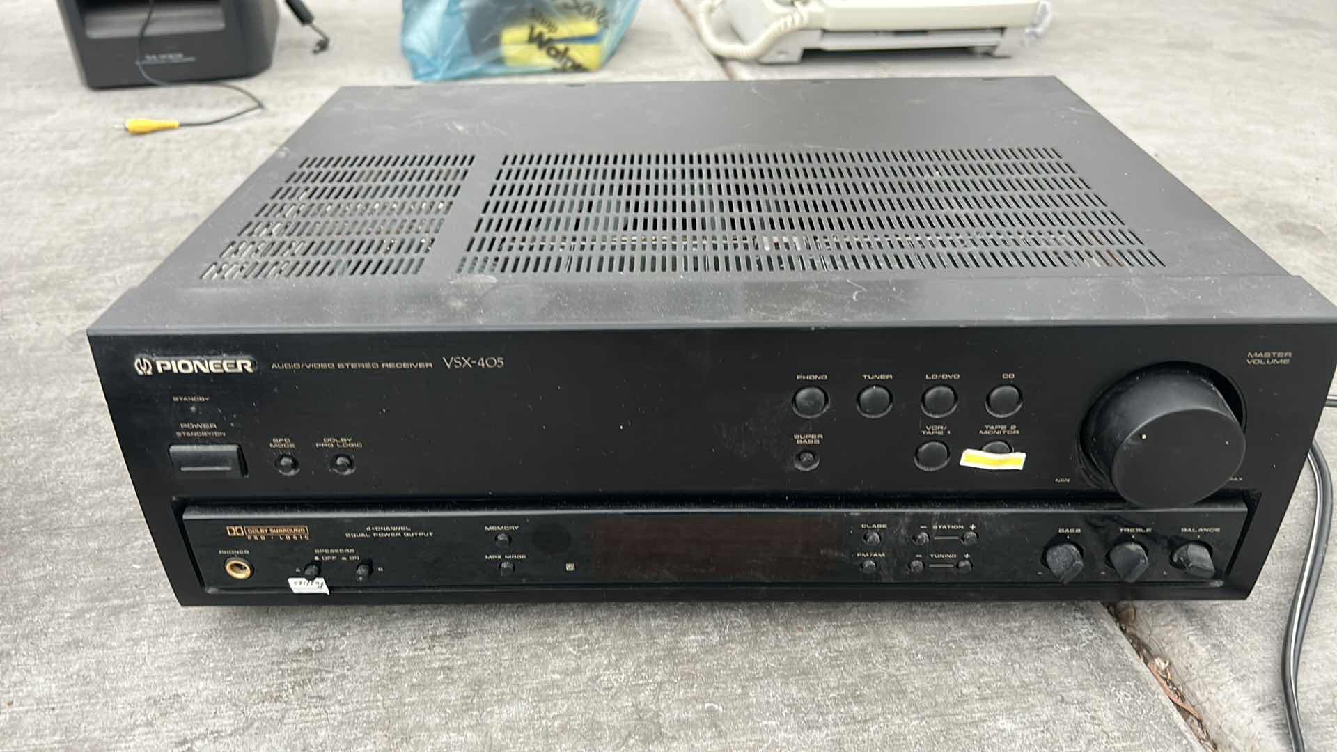 Photo 1 of PIONEER VIDEO STEREO RECEIVER