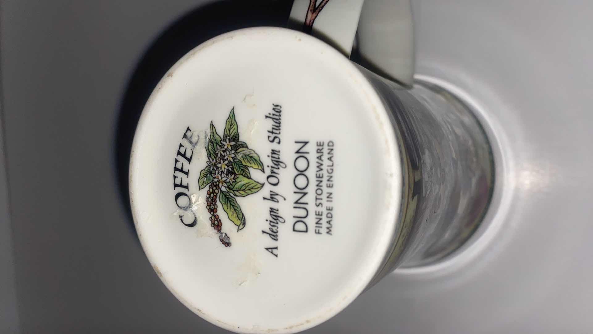 Photo 5 of DUNOON FINE STONEWARE MADE IN ENGLAND COFFEE CUPS