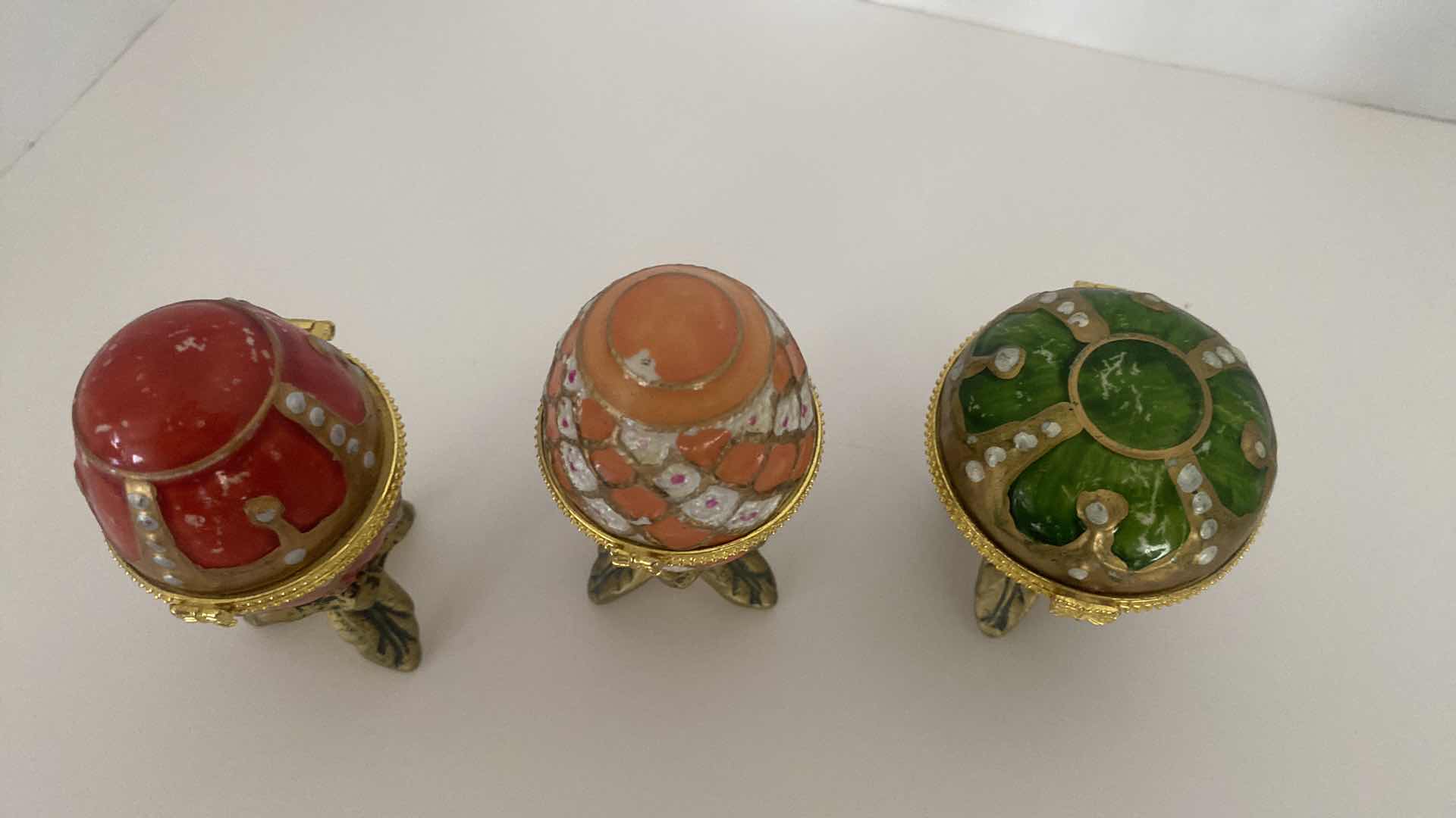 Photo 2 of 3 ENAMELED TRINKET BOXES