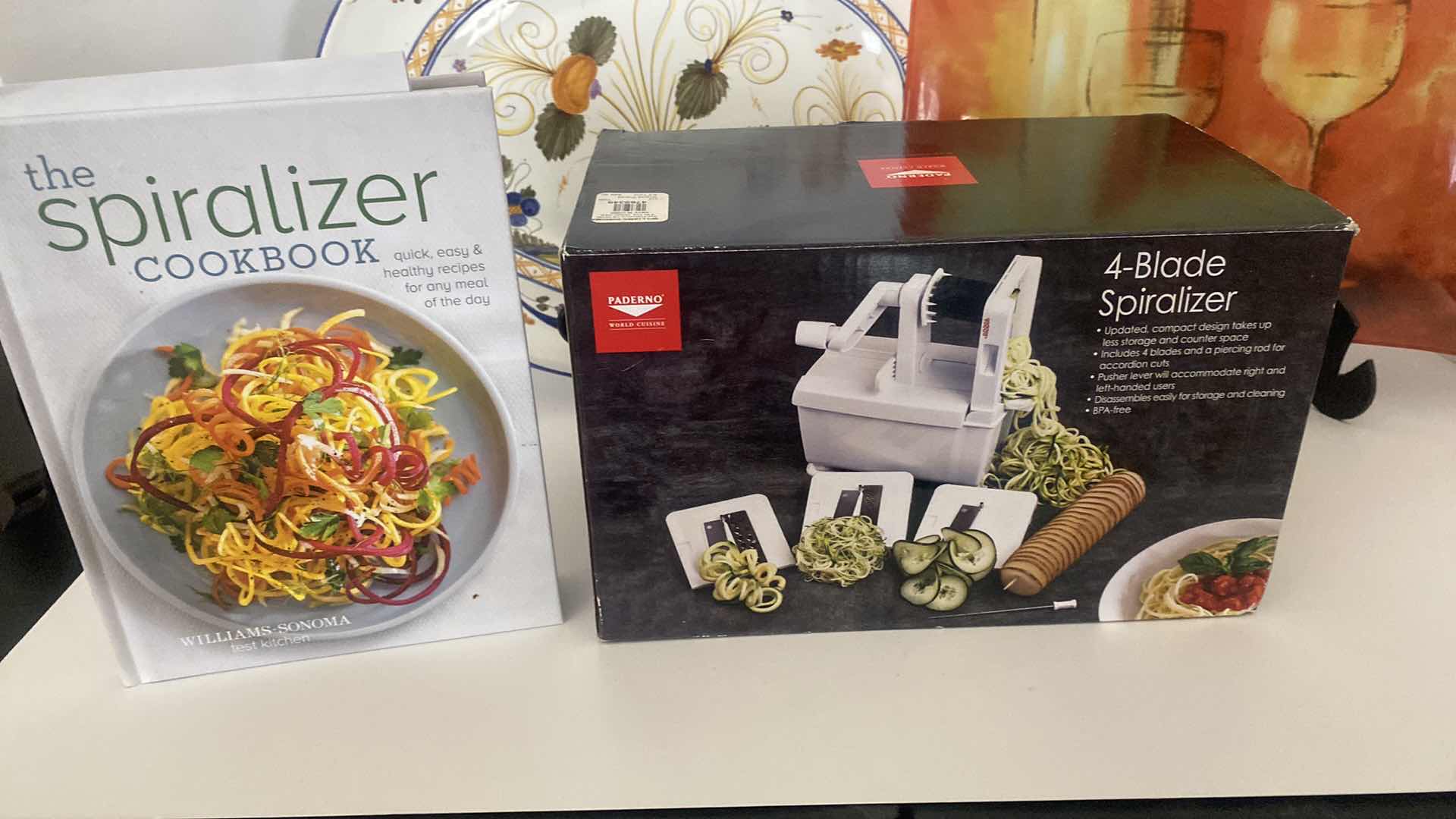 Photo 2 of PADERNO SPIRALIZER AND 2 PLATTERS