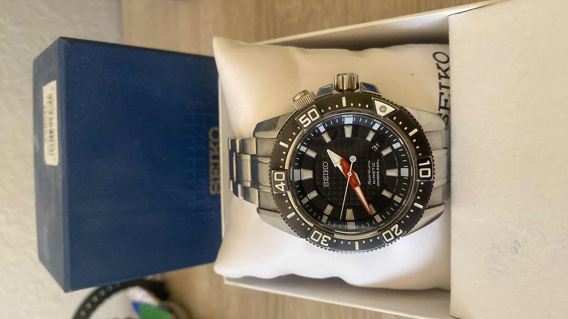 Photo 1 of SEIKO SPORTURA KINETIC 200m DIVERS