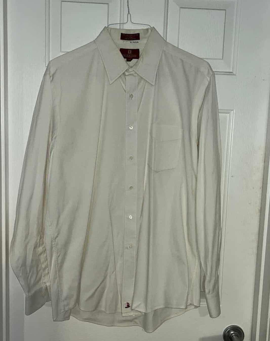 Photo 1 of MENS CLOTHING- NORDSTROM CLASSIC 100% LONG STAPLE COTTON 2 x 2 PINPOINT BUTTON DOWN SHIRT SIZE 17 -35