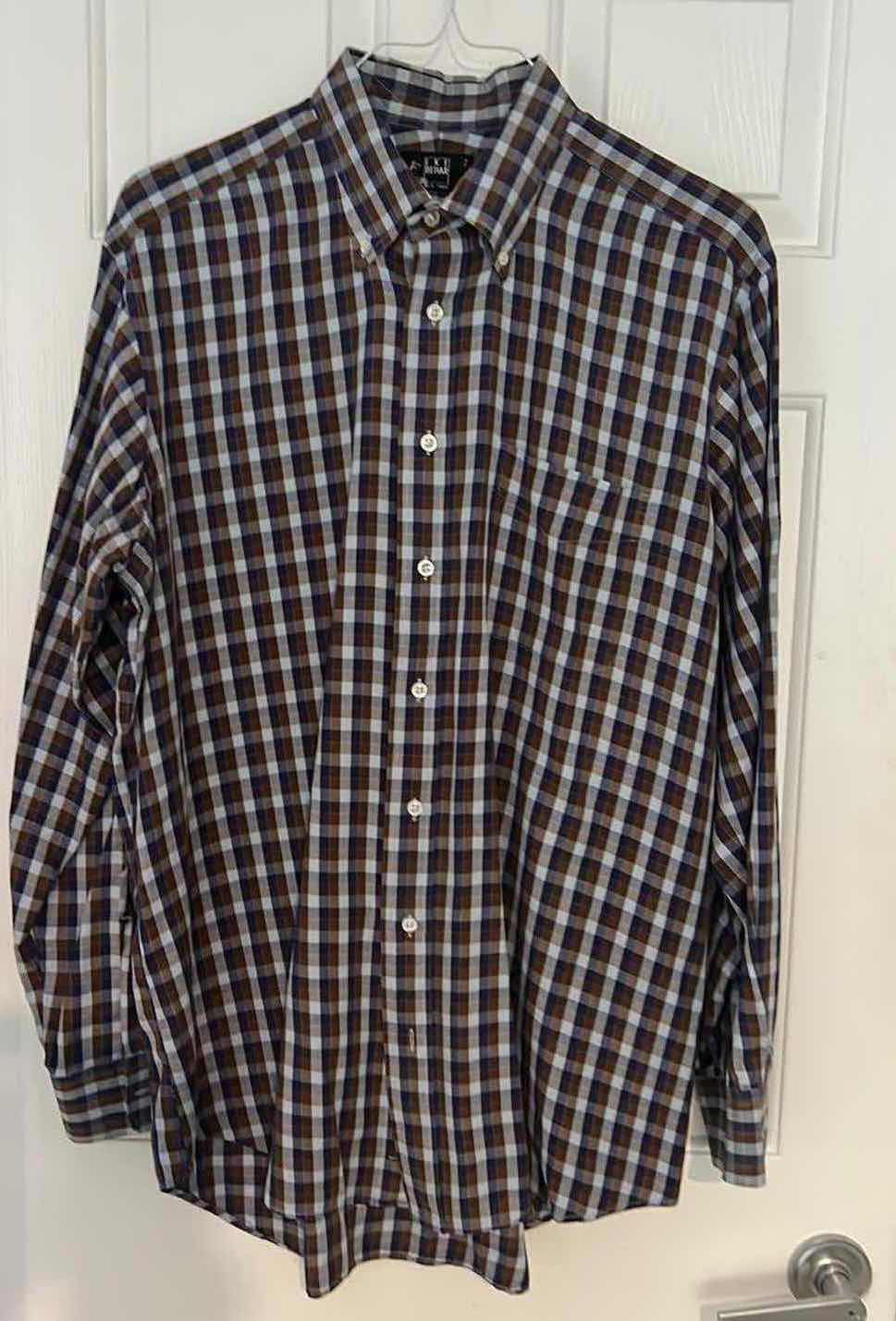 Photo 1 of MENS CLOTHING- IKE BEHAR NEW YORK 100% COTTON COLLARED BUTTON DOWN SHIRT SIZE 17-36