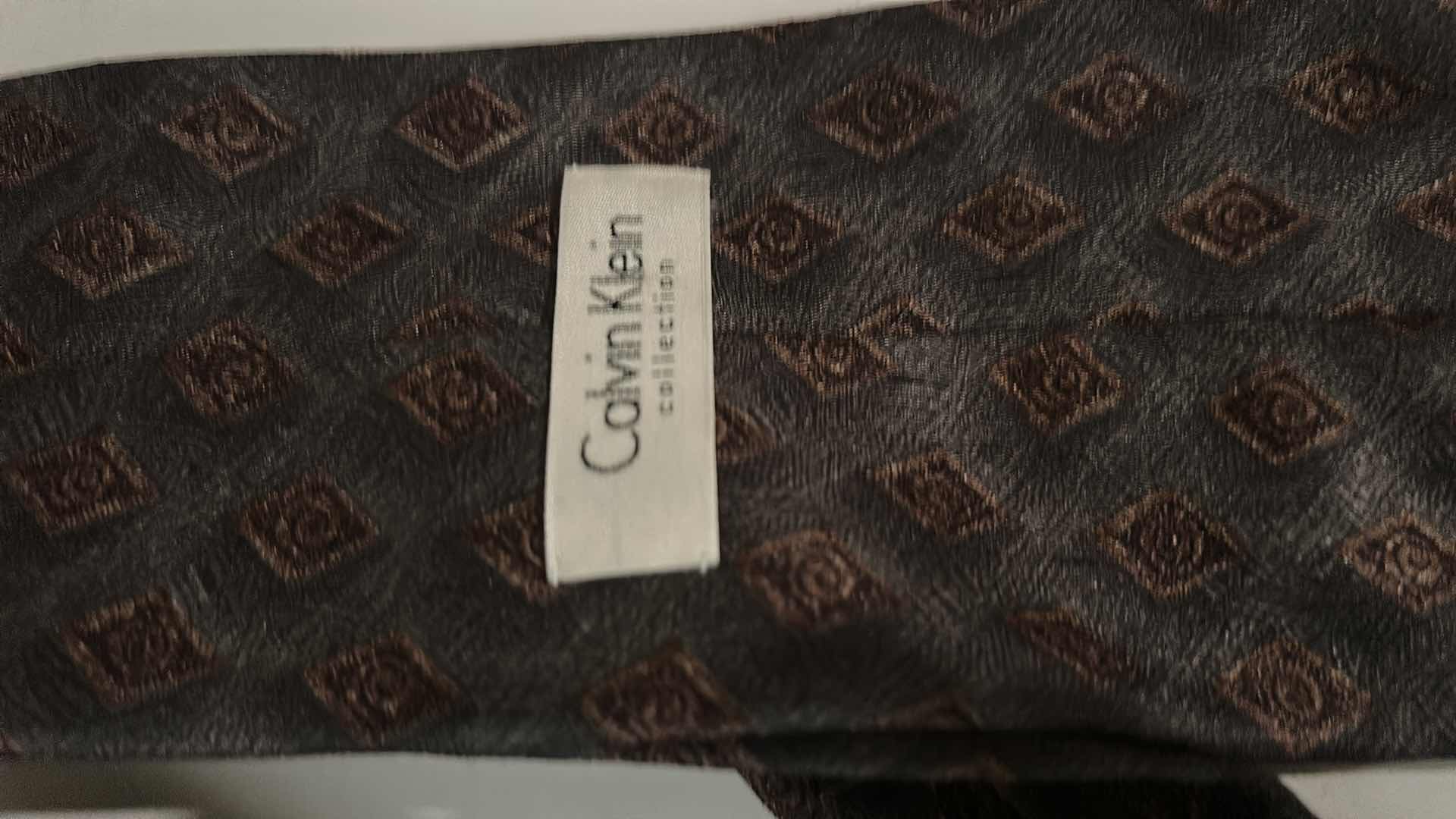 Photo 5 of 2 MENS DESIGNER SILK TIES ROBERT TALBOTT NORDSTROM AND CALVIN KLEIN