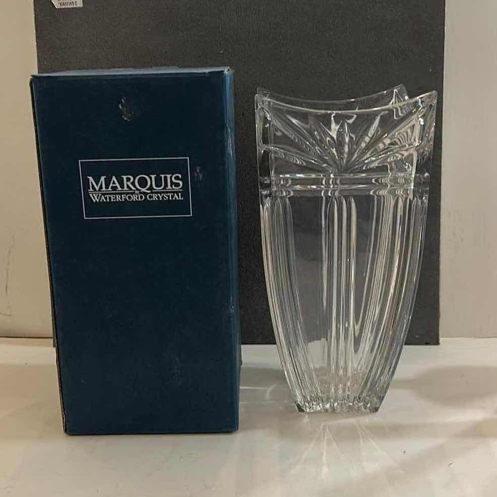 Photo 1 of MARQUIS WATERFORD “ODYSSEY” 10” CRYSTAL VASE MADE IN GERMANY