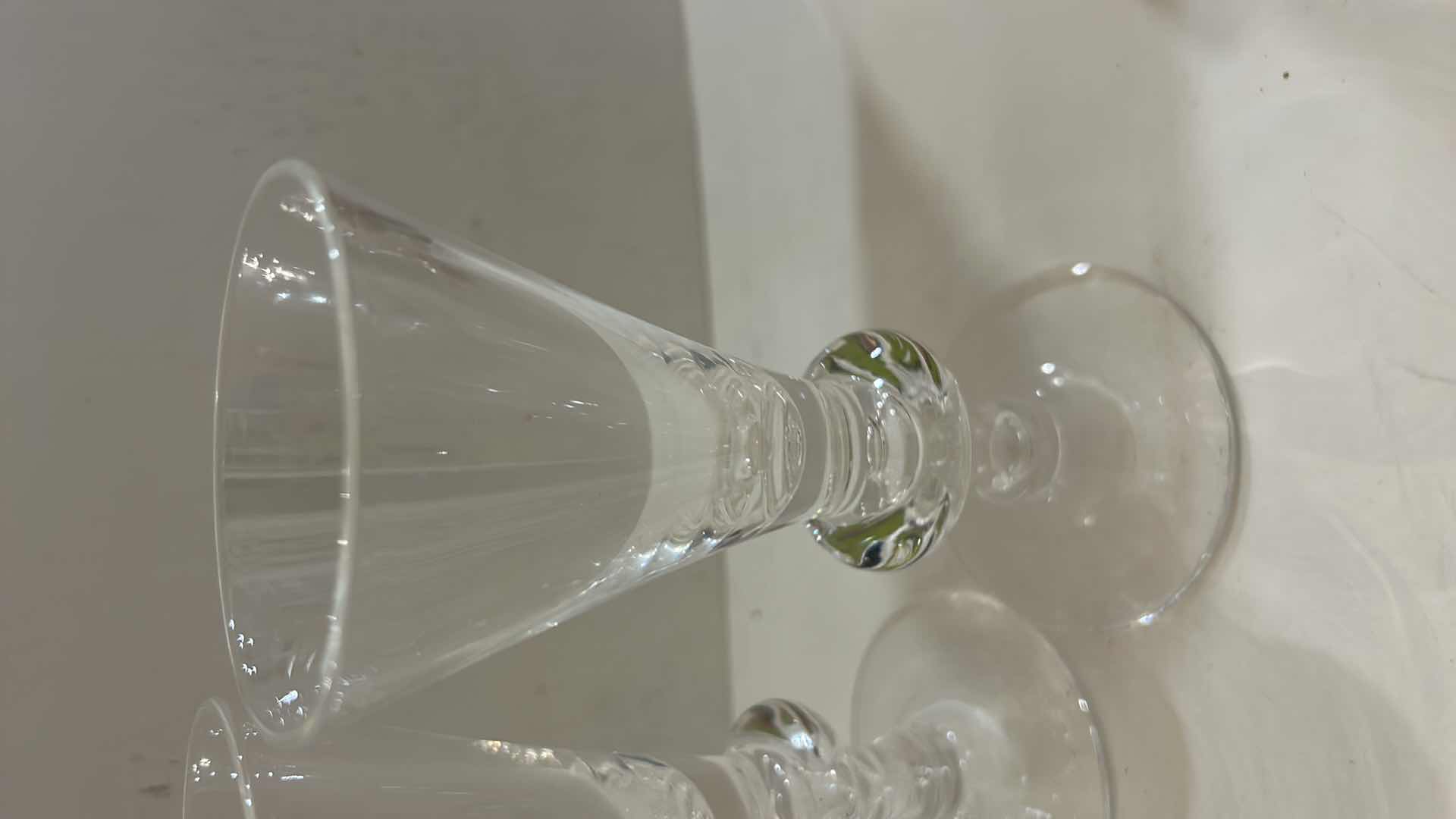 Photo 3 of GLASS AND CRYSTAL STEMWARE