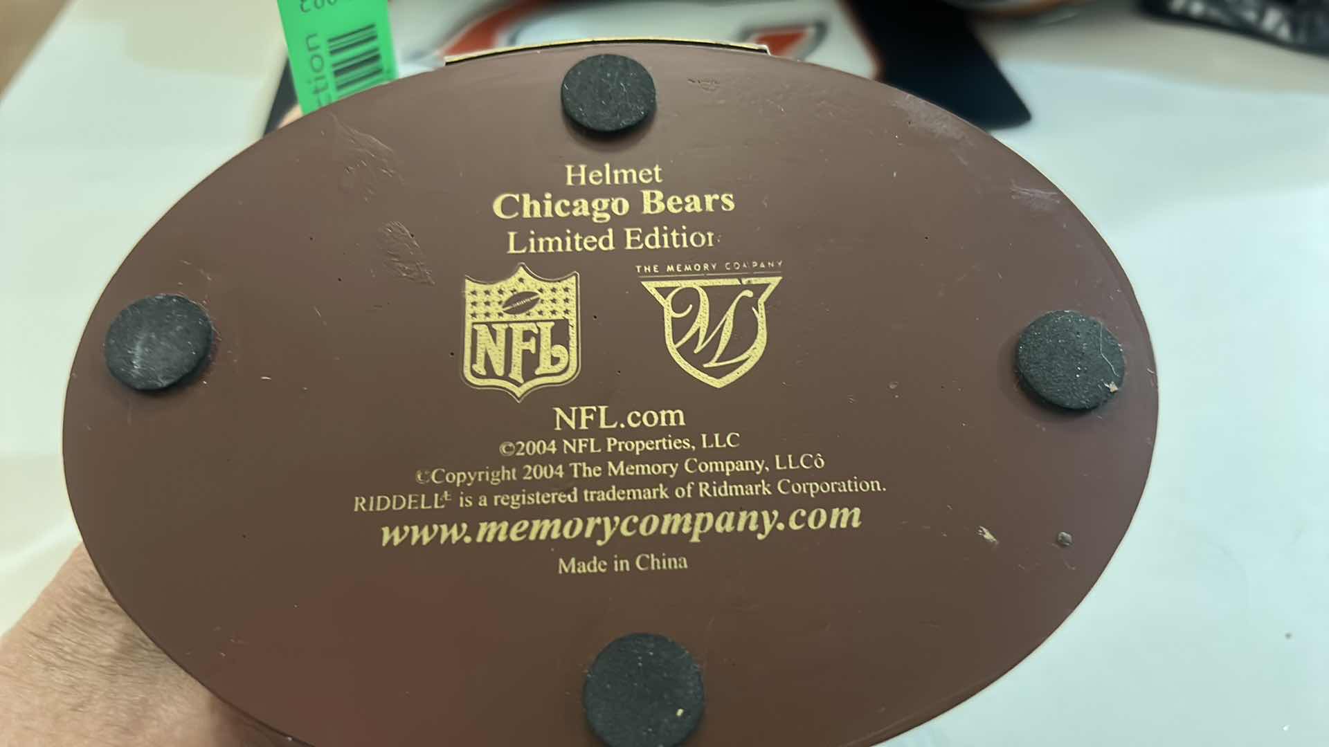 Photo 3 of CHICAGO BEARS FOOTBALL ASSORTMENT