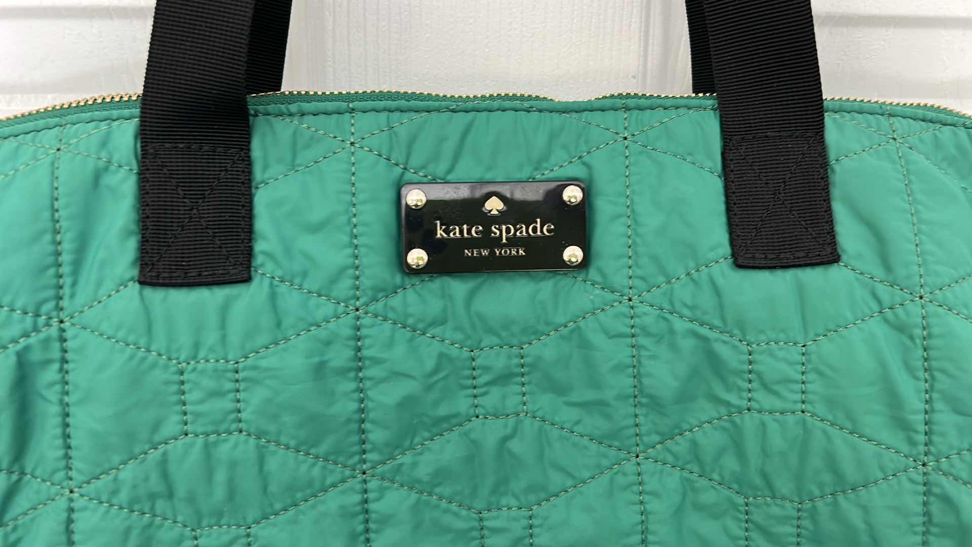 Photo 3 of GREEN KATE SPADE TOTE