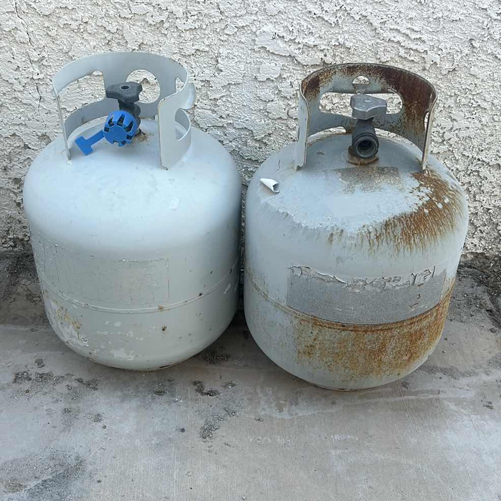 Photo 1 of 2 PROPANE TANKS