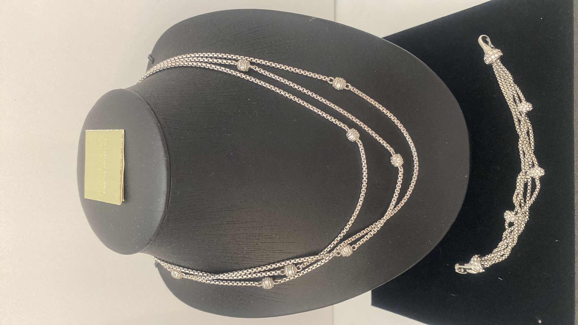 Photo 1 of JUDITH RIPKA STERLING COLLECTION NECKLACE & BRACELET