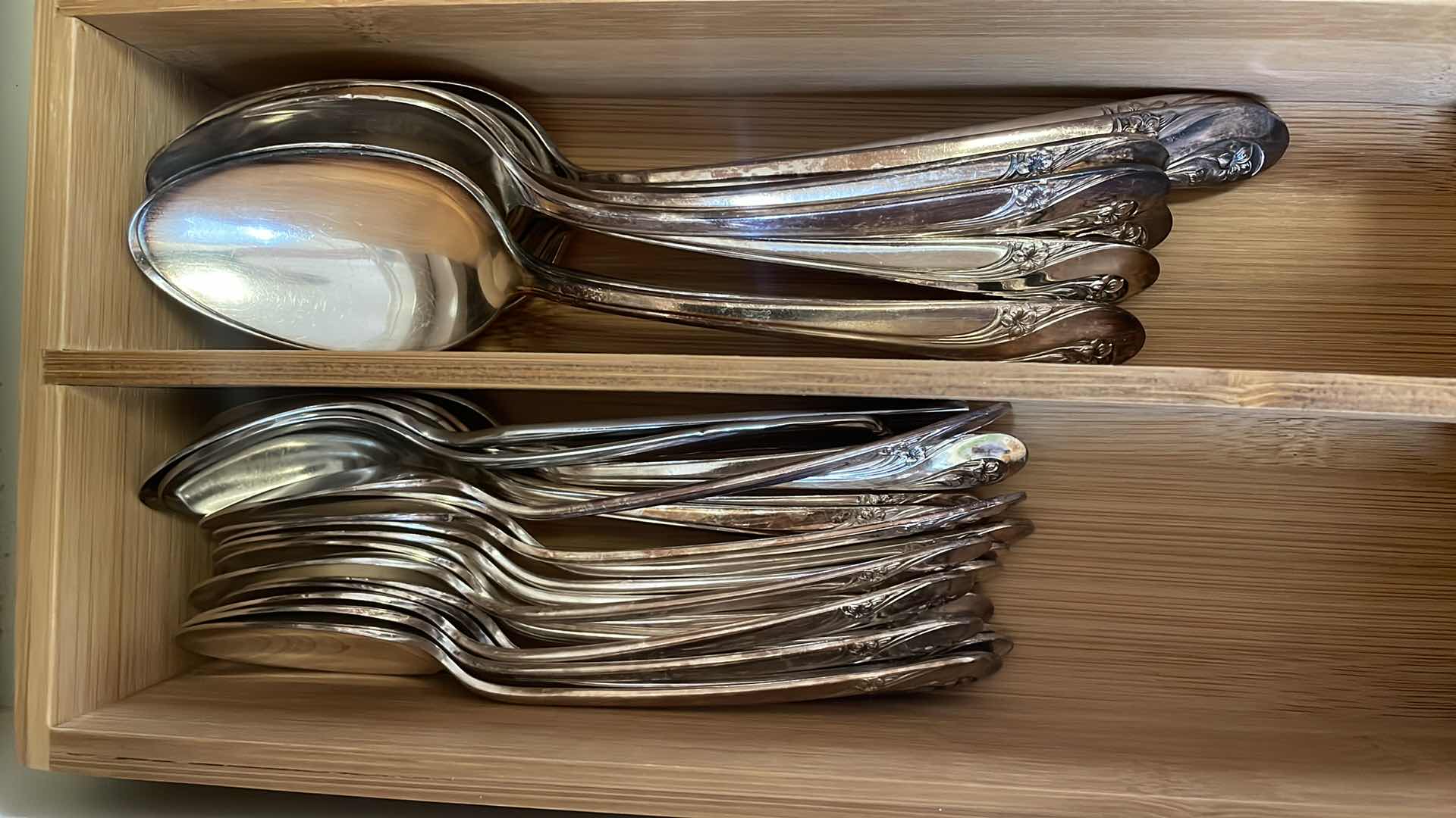 Photo 2 of HOLMES AND EDWARDS SILVER PLATED FLATWARE