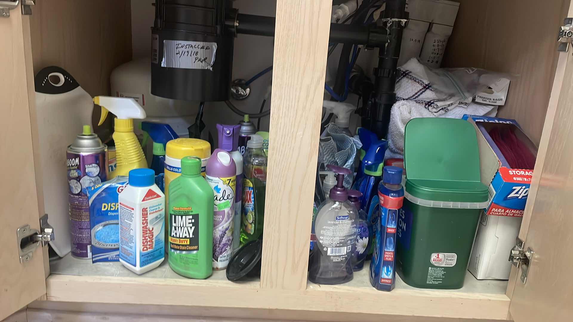 Photo 1 of CONTENTS UNDER SINK