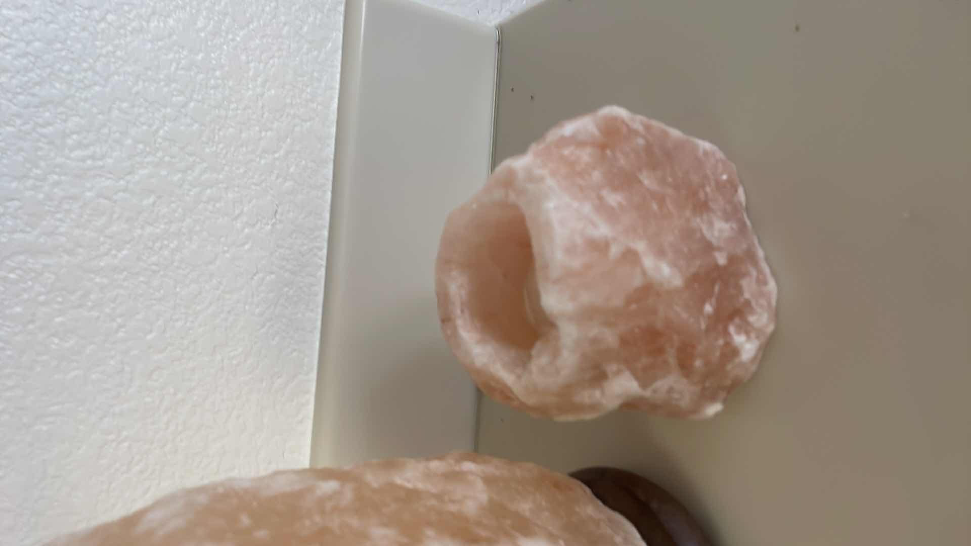 Photo 3 of HIMALAYAN SALT LAMP AND VOTICE HOLDE 9” , 4”