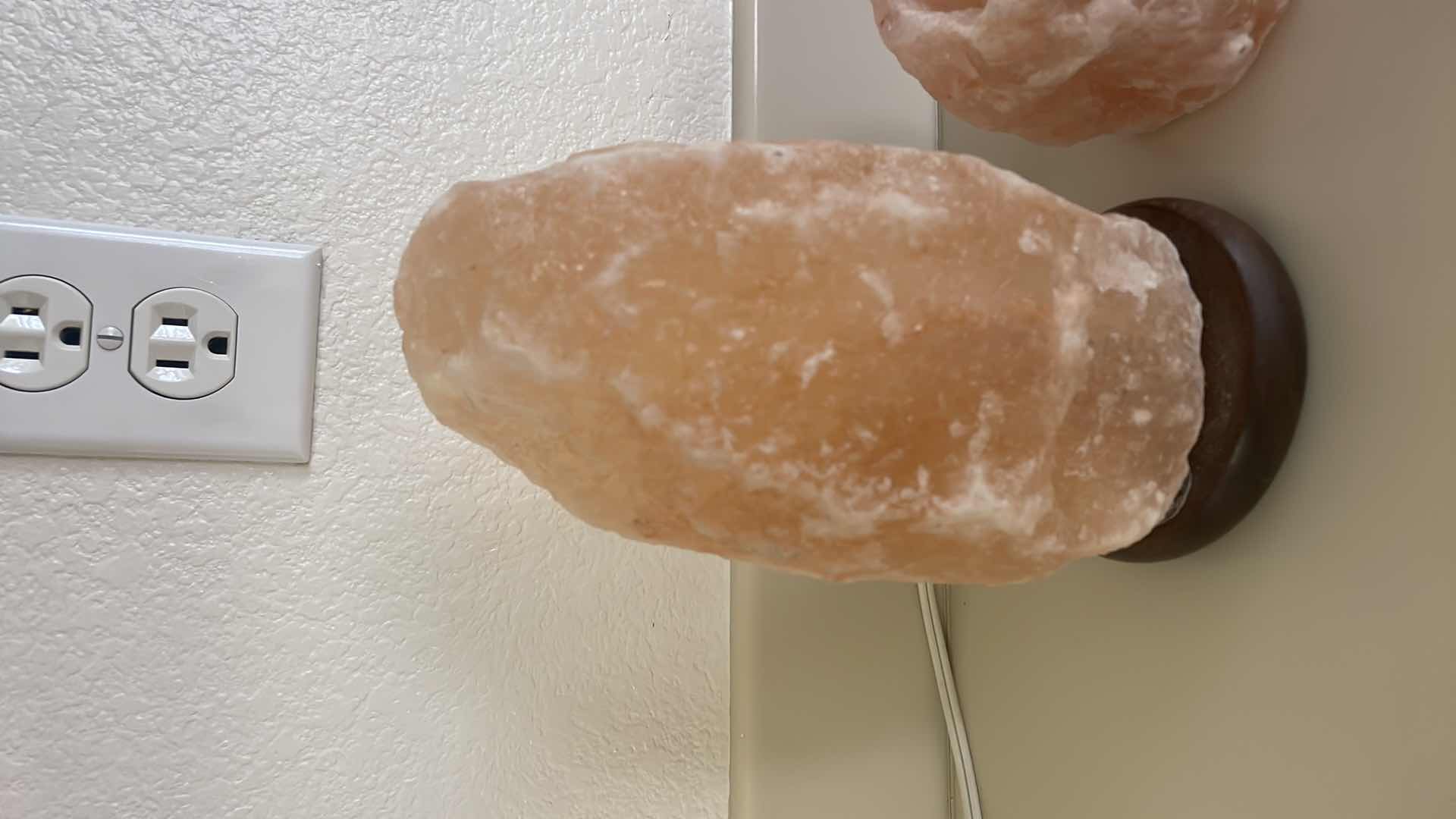 Photo 2 of HIMALAYAN SALT LAMP AND VOTICE HOLDE 9” , 4”