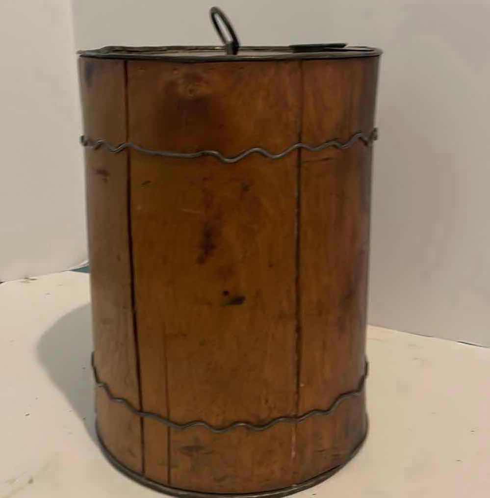 Photo 1 of ANTIQUE WOODEN JUG 12”