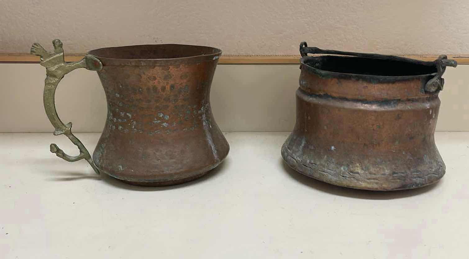 Photo 1 of ANTIQUE COPPER SET 6”