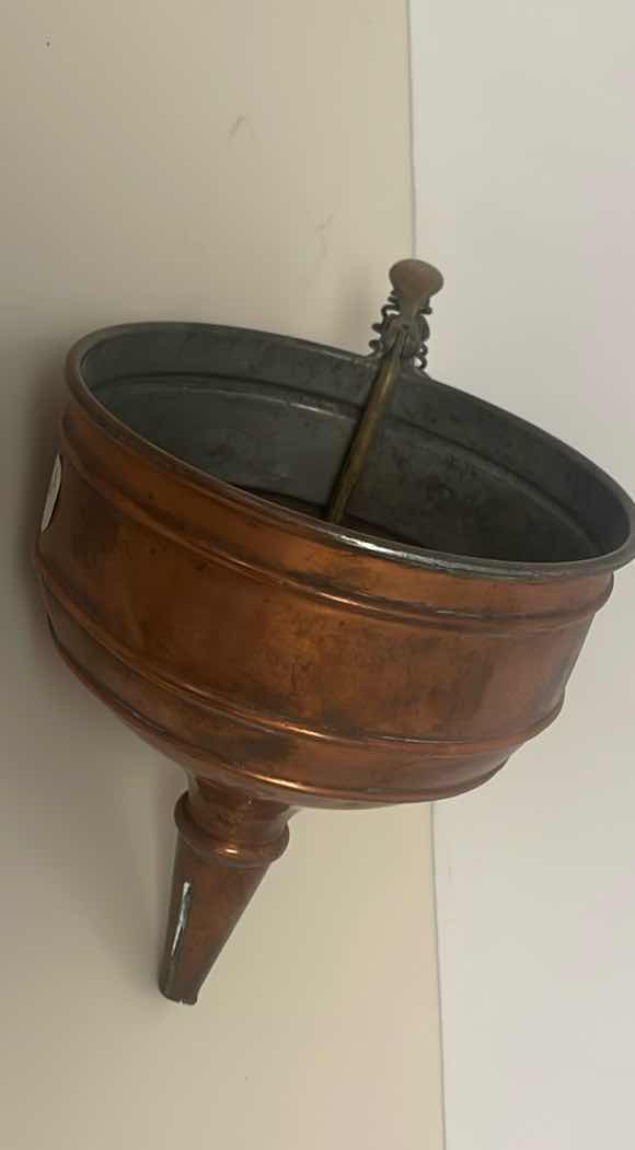 Photo 4 of ANTIQUE COPPER FUNNEL 7”