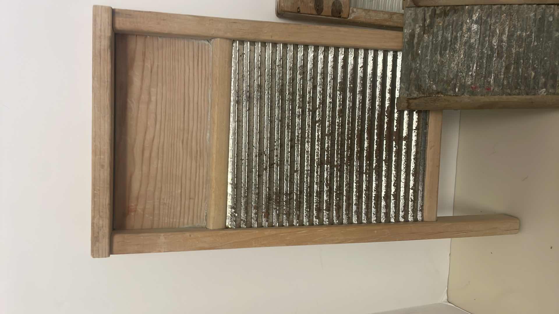 Photo 2 of ANTIQUE WASHBOARDS 18” , 7” and 12”