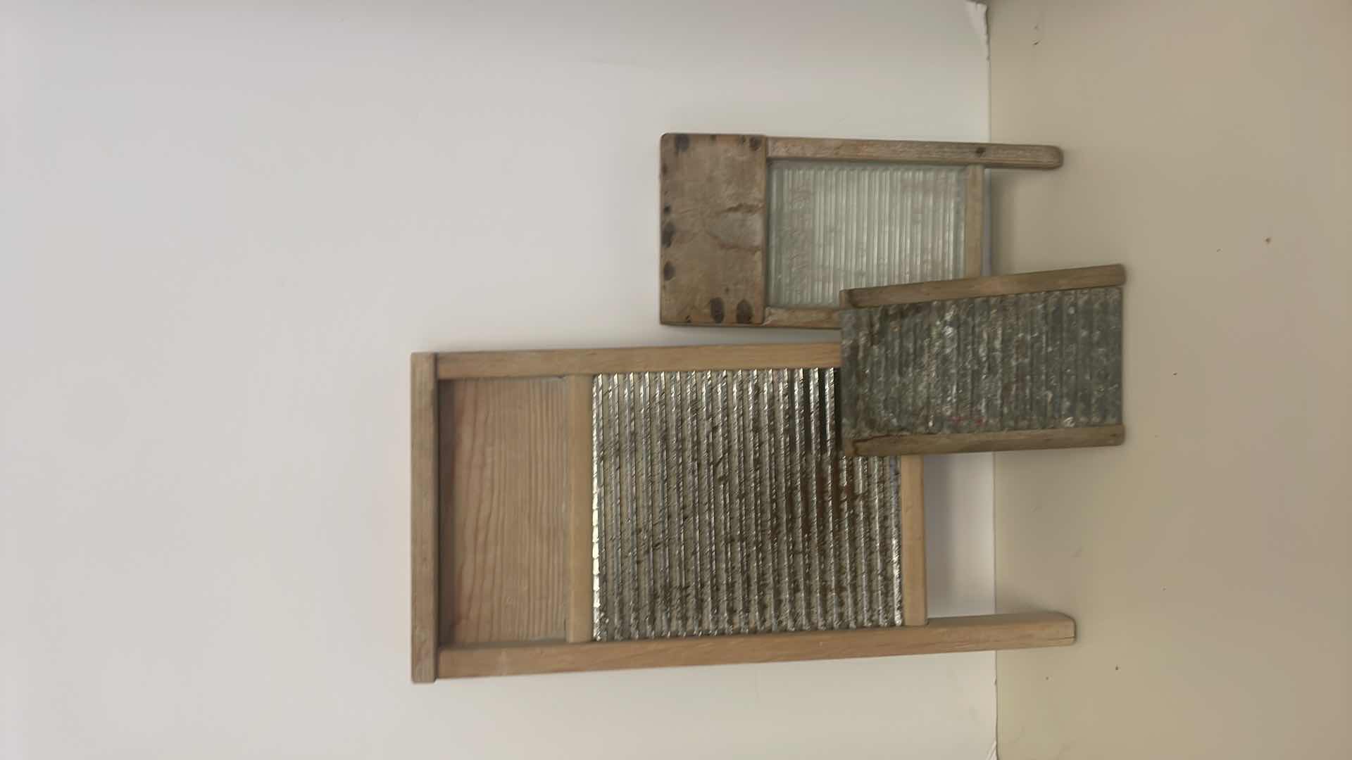 Photo 1 of ANTIQUE WASHBOARDS 18” , 7” and 12”