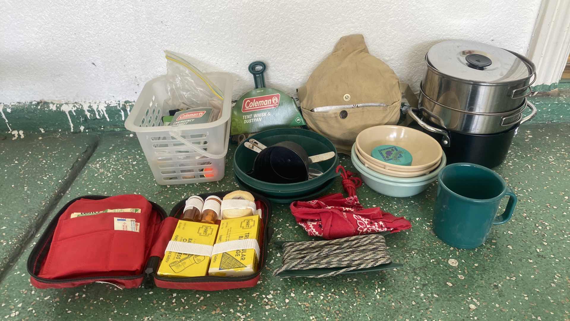 Photo 1 of CAMPING SUNDRIES-FIRST AID KIT COOKWARE CANTEEN & MORE