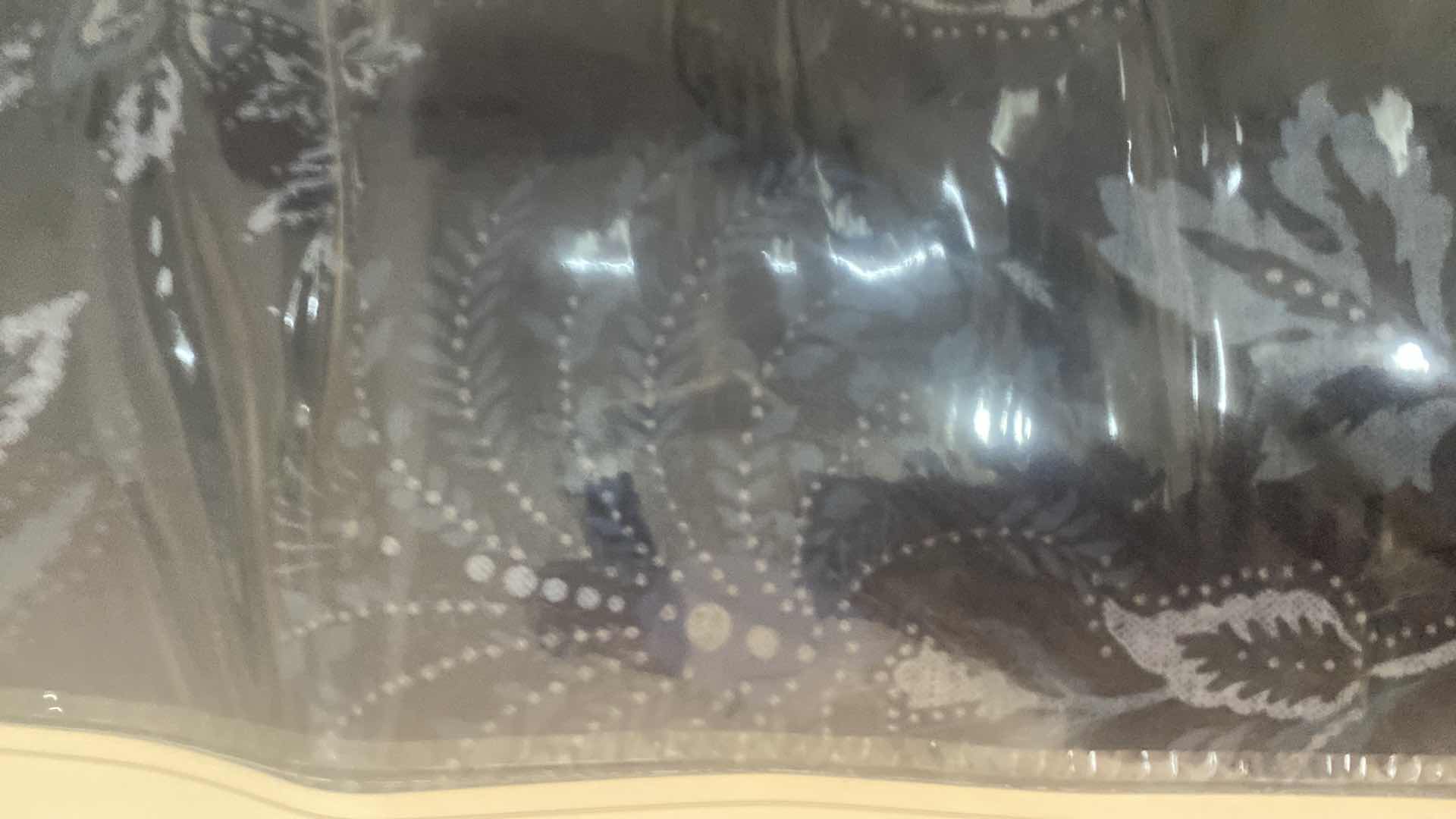 Photo 1 of NEW SOUTHERN LIVING NAVY BLUE KING COMFORTER 3 PIECE SET FROM DILLARDS