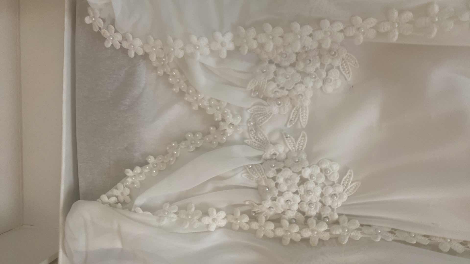 Photo 1 of VINTAGE WEDDING GOWN IN BOX SIZE UNKNOWN