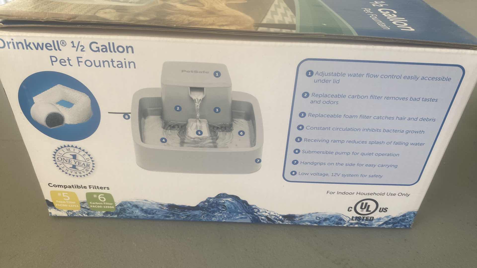 Photo 1 of DRINKWELL PET FOUNTAIN WITH FILTERS
