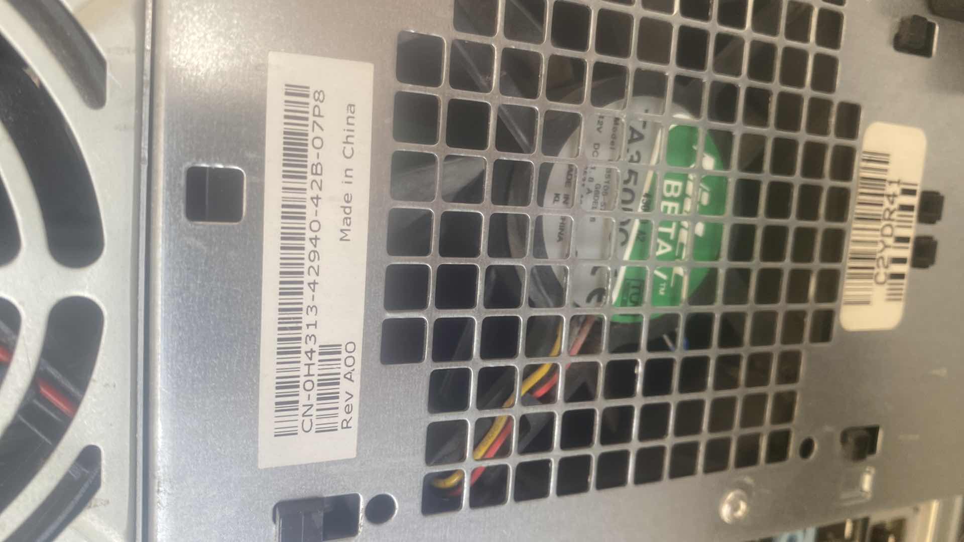 Photo 1 of DELL COMPUTER - CORDS MISSING