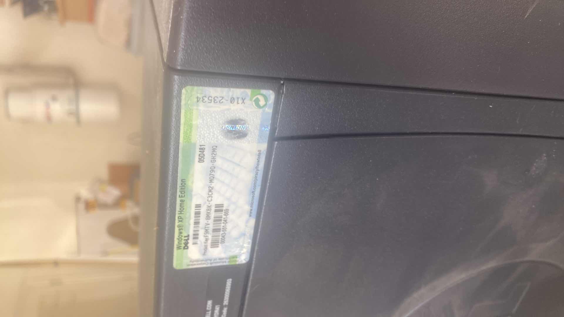 Photo 1 of DELL COMPUTER - CORDS MISSING
