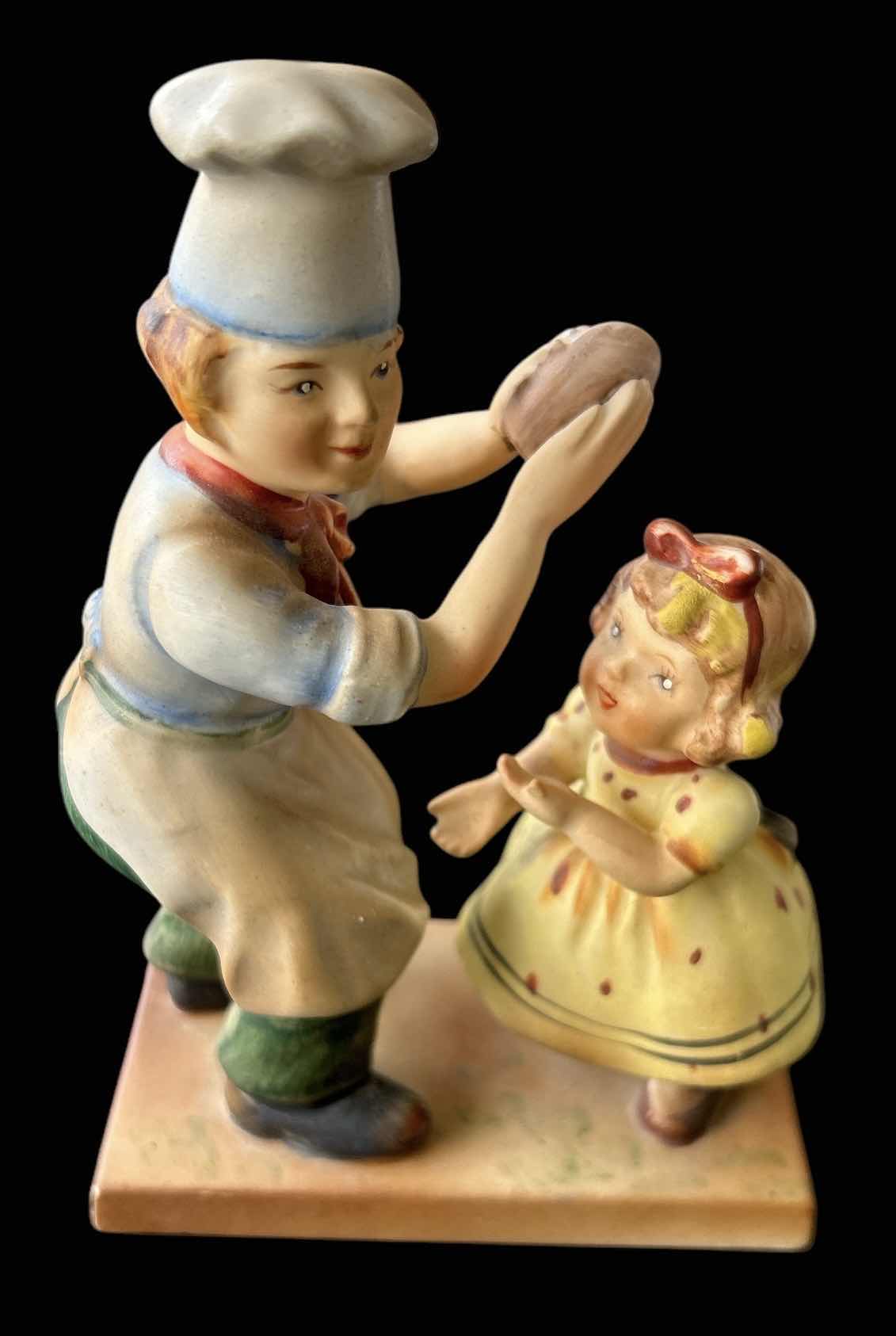 Photo 1 of VINTAGE PAT A CAKE PAT A CAKE LEFTON FIGURINE H6”