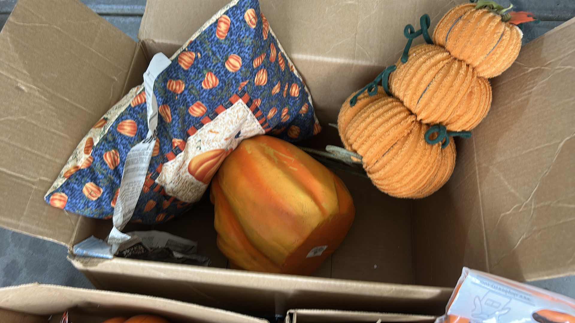Photo 1 of 3 BOXES THANKSGIVING AND HALLOWEEN DECOR