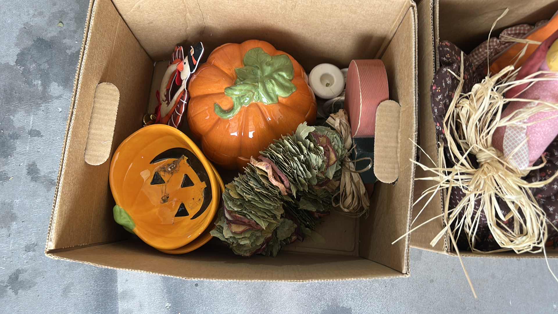 Photo 1 of 3 BOXES THANKSGIVING AND HALLOWEEN DECOR