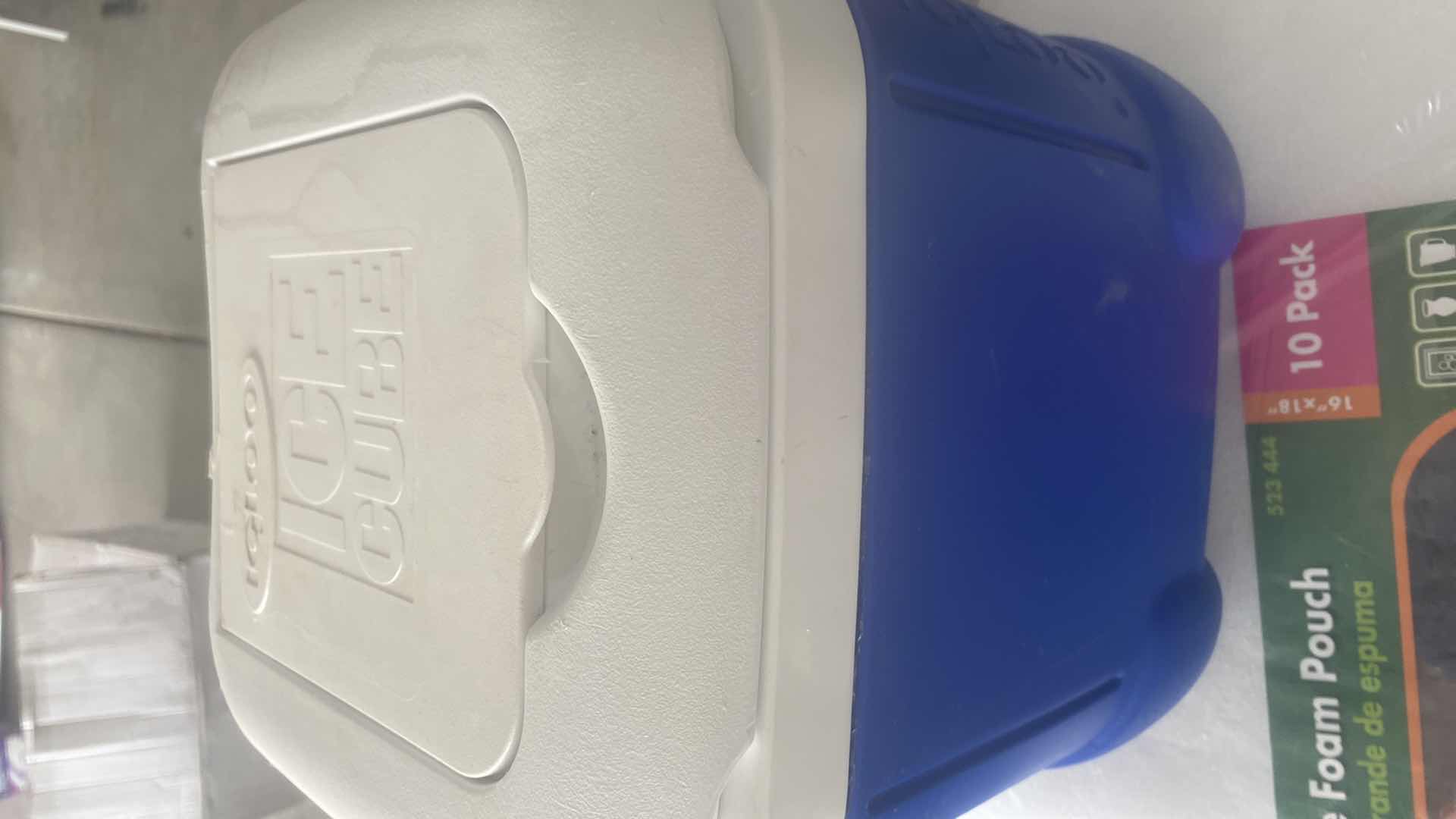 Photo 1 of IGLOO ICE CUBE & LARGE FOAM POUCHES