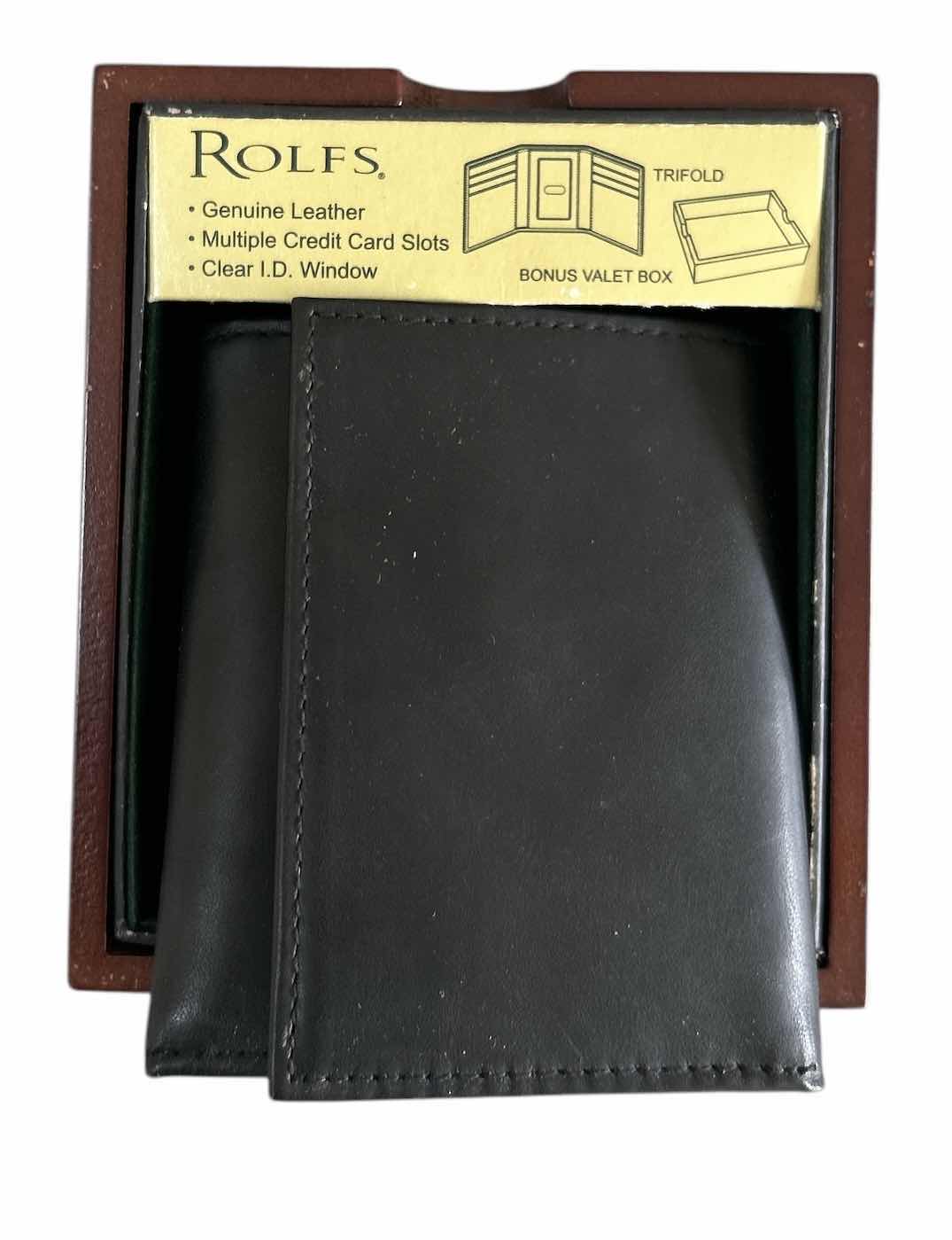 Photo 1 of MENS LEATHER ROLFS WALLET