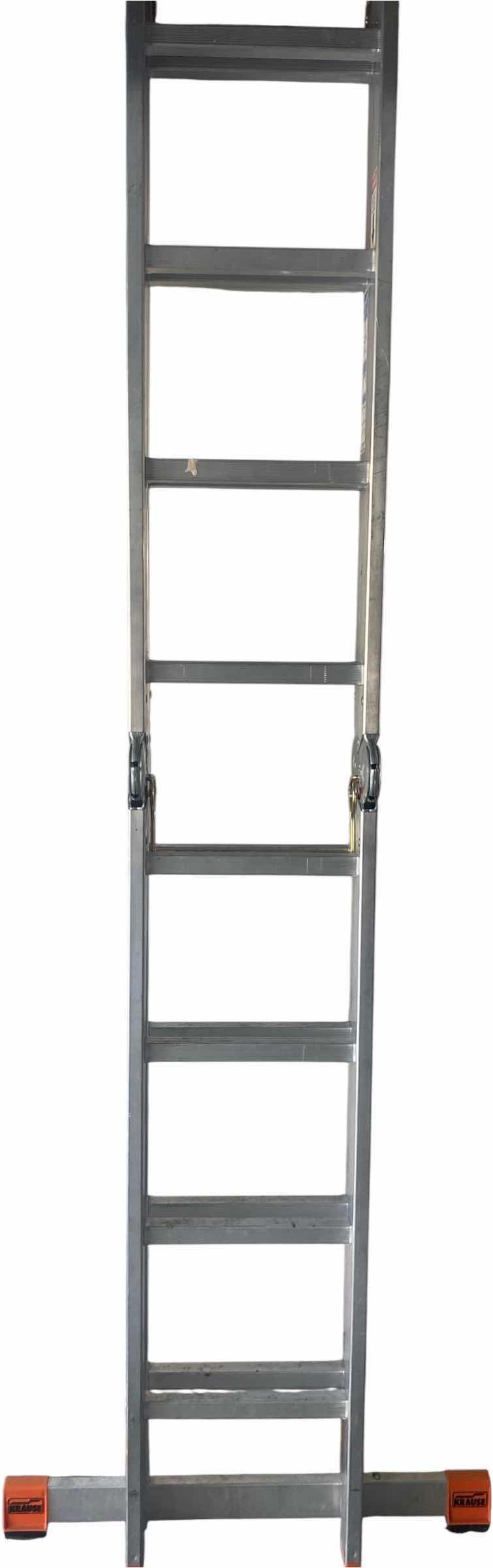 Photo 1 of KRAUS MULTI POSITION EXTENSION LADDER MAX WEIGHT 300lb 16’