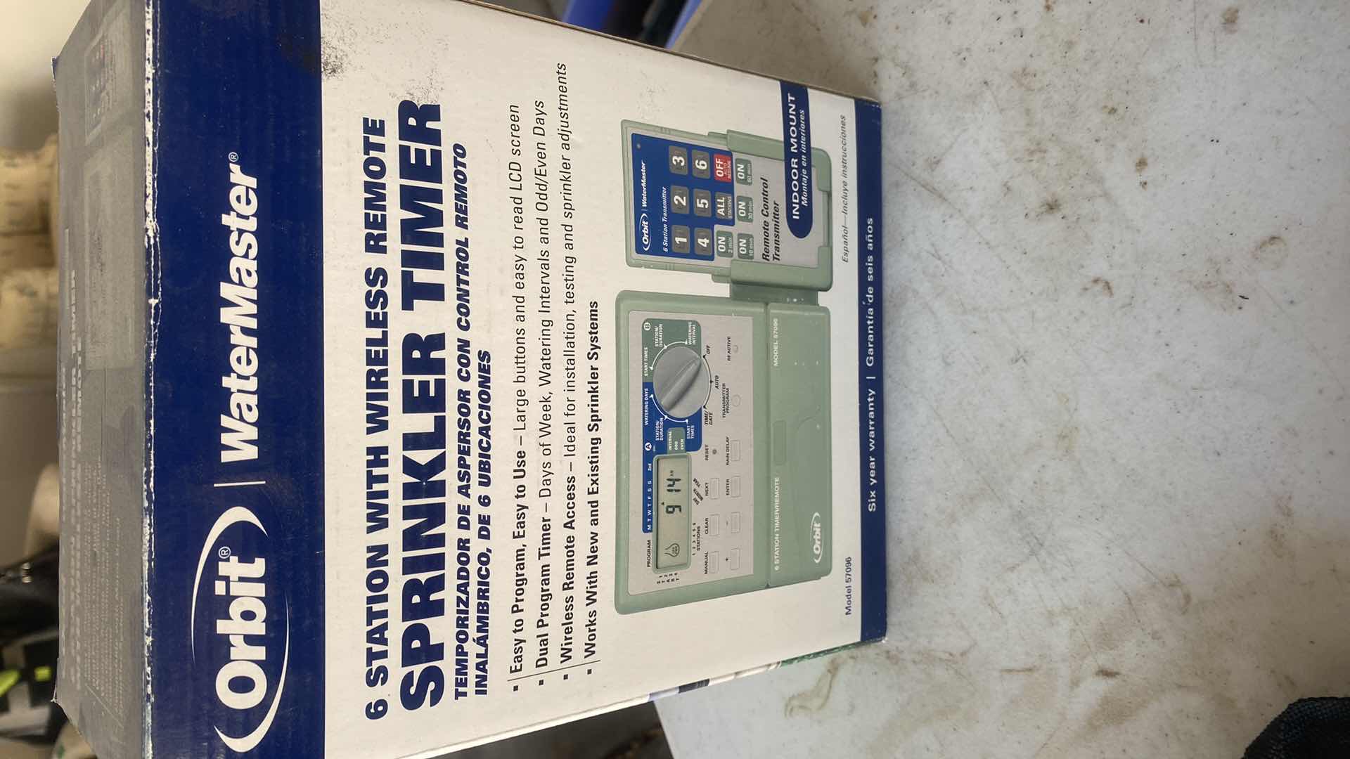 Photo 1 of PORTABLE CHAIR & SPRINKLER TIMER