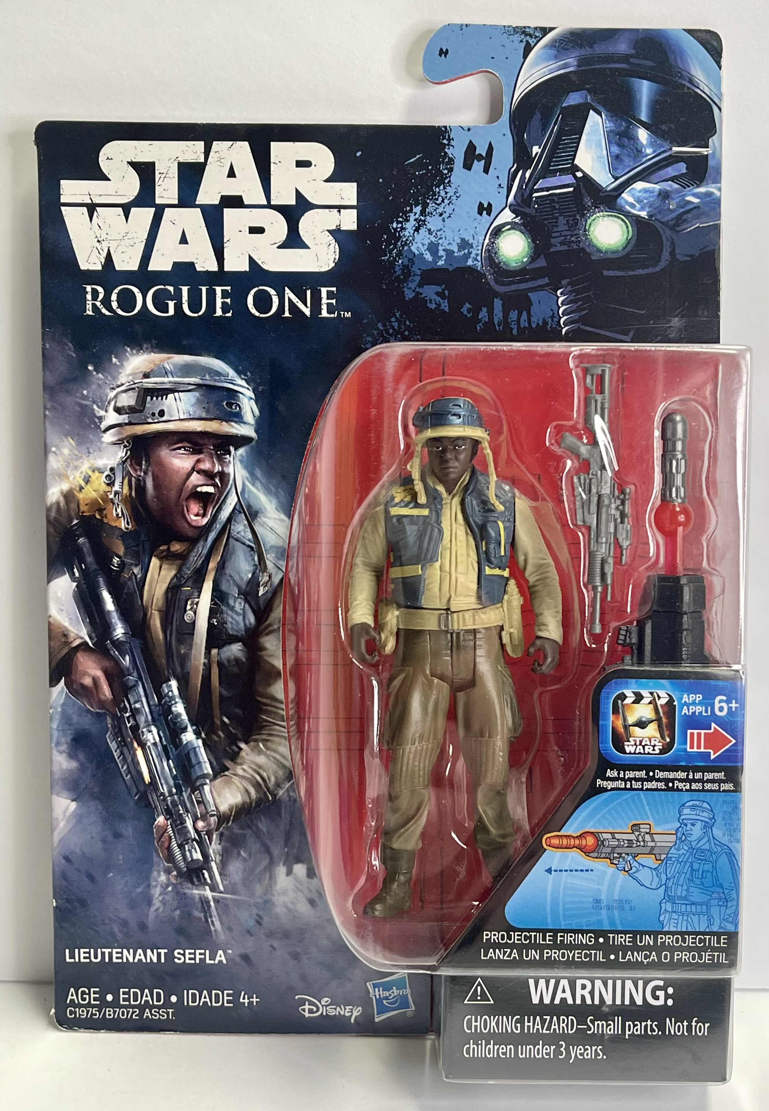 Photo 1 of NIB STAR WARS ROUGE ONE “LIEUTENANT SEFLA” - RETAIL PRICE $25.00