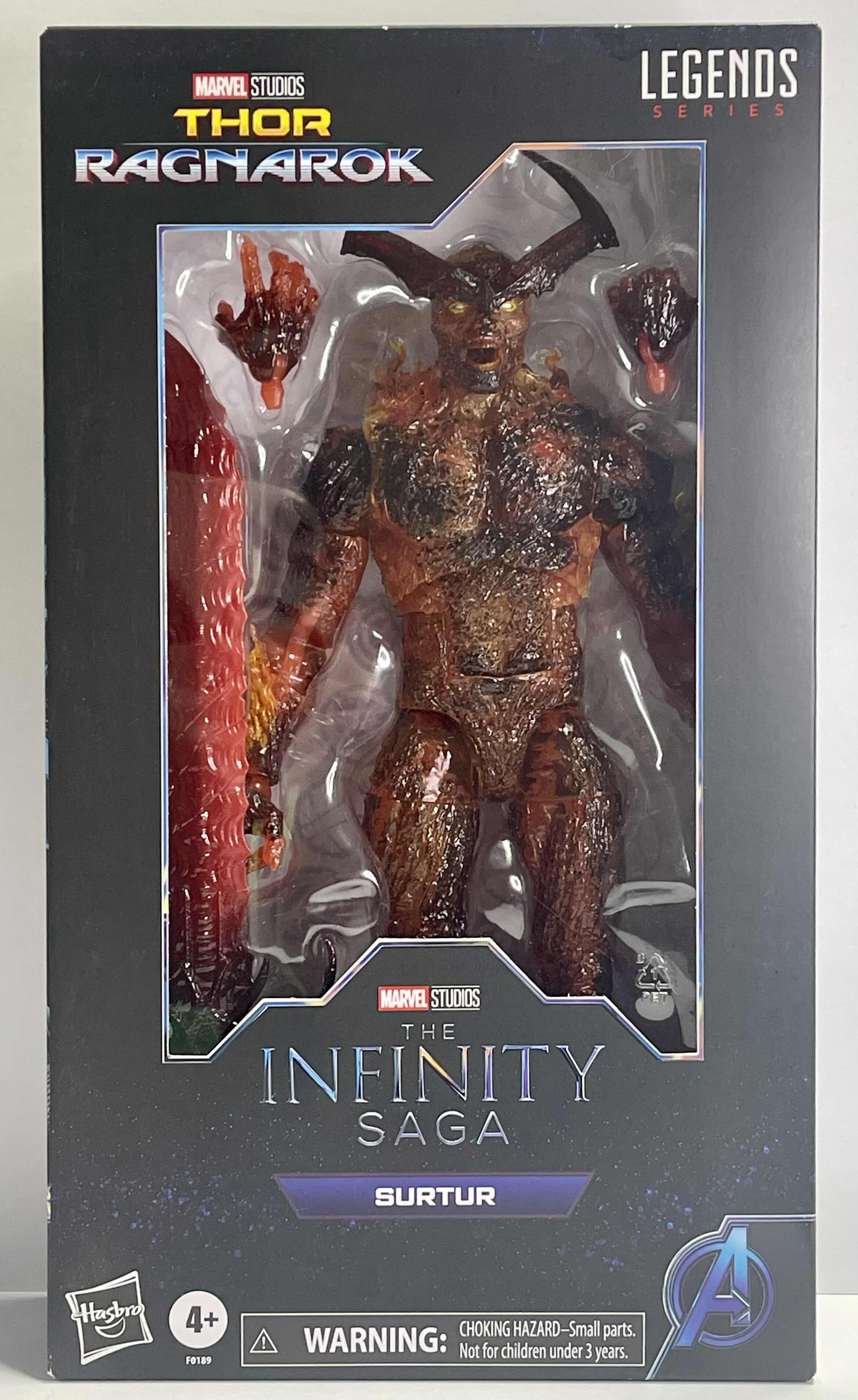 Photo 1 of NIB MARVEL STUDIOS THOR RAGNAROK THE INFINITY SAGA “SURTUR” ACTION FIGURE- RETAIL PRICE $75.00