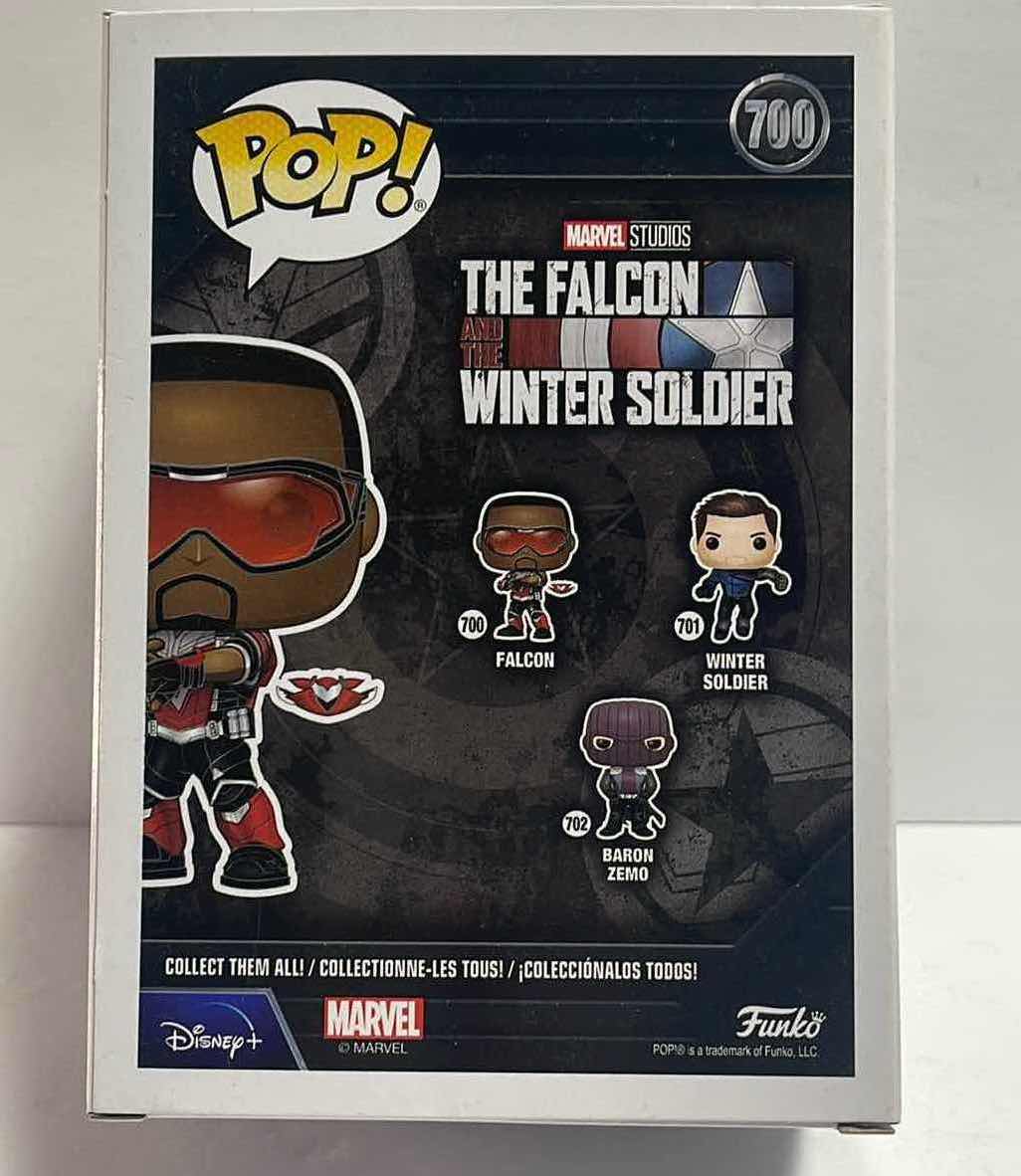 Photo 2 of NIB FUNKO POP THE FALCON WINTER SOLDIER “ FALCON” - RETAIL PRICE- $15.00