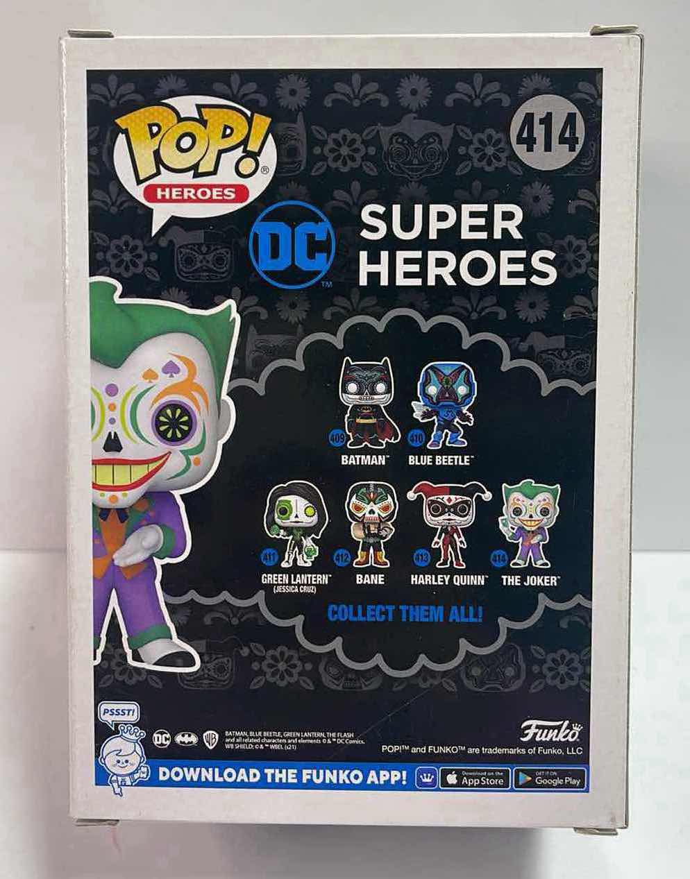 Photo 2 of NIB FUNKO POP HERO SERIES DC SUPER HERO “THE JOKER “ RETAIL PRICE $17.99