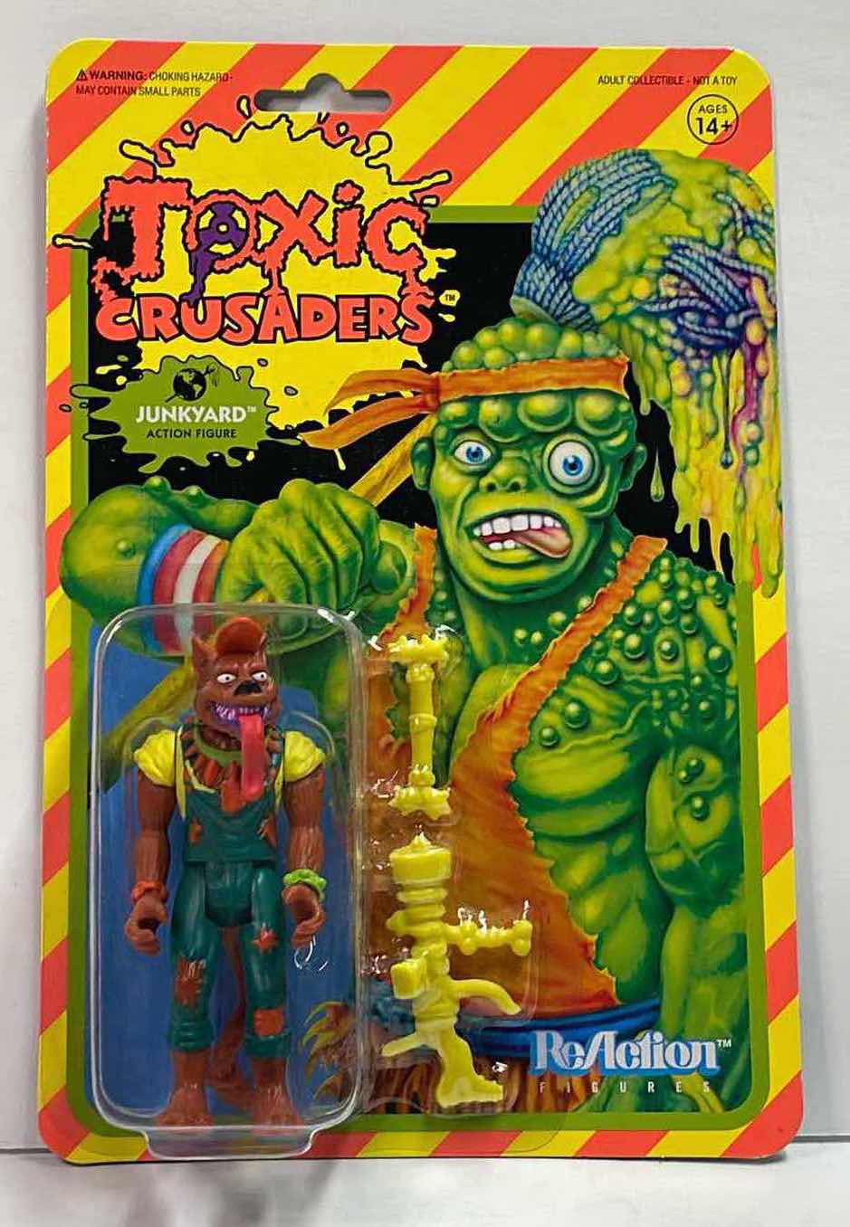 Photo 1 of NIB TOXIC CRUSADERS REACTION “JUNKYARD”ACTION FIGURE - RETAIL PRICE $19.99