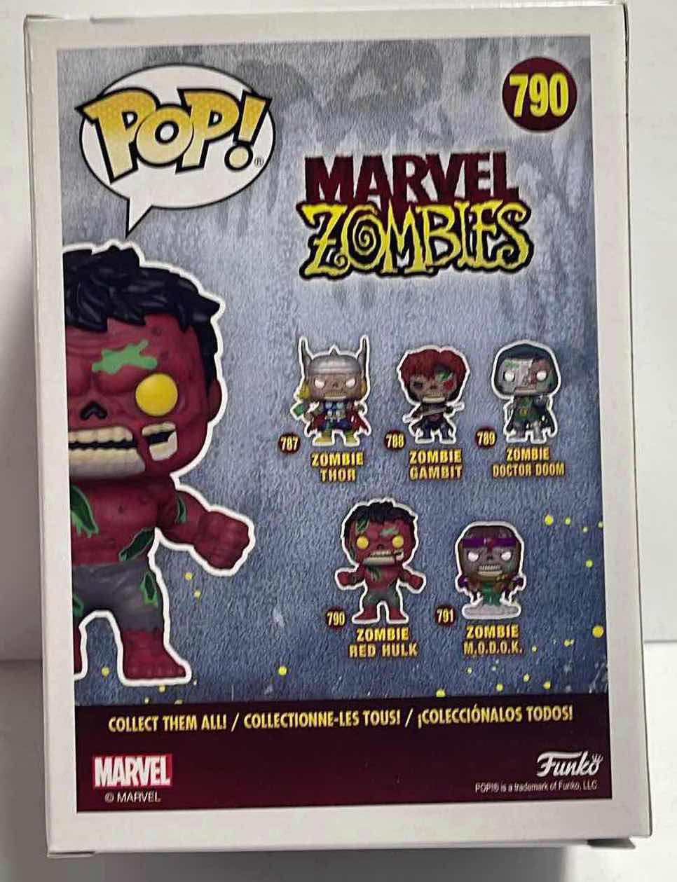 Photo 2 of NIB FUNKO POP MARVEL ZOMBIES SERIES “ZOMBIE RED HULK”- TOTAL RETAIL PRICE $45.00