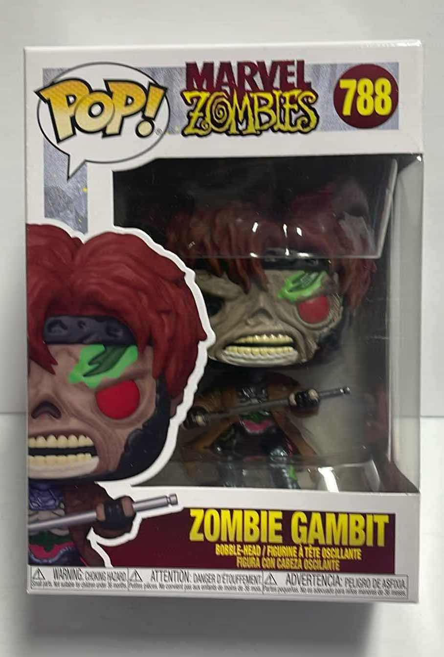 Photo 1 of NIB FUNKO POP MARVEL ZOMBIES SERIES “ZOMBIE GAMBIT” TOTAL RETAIL PRICE $15.00