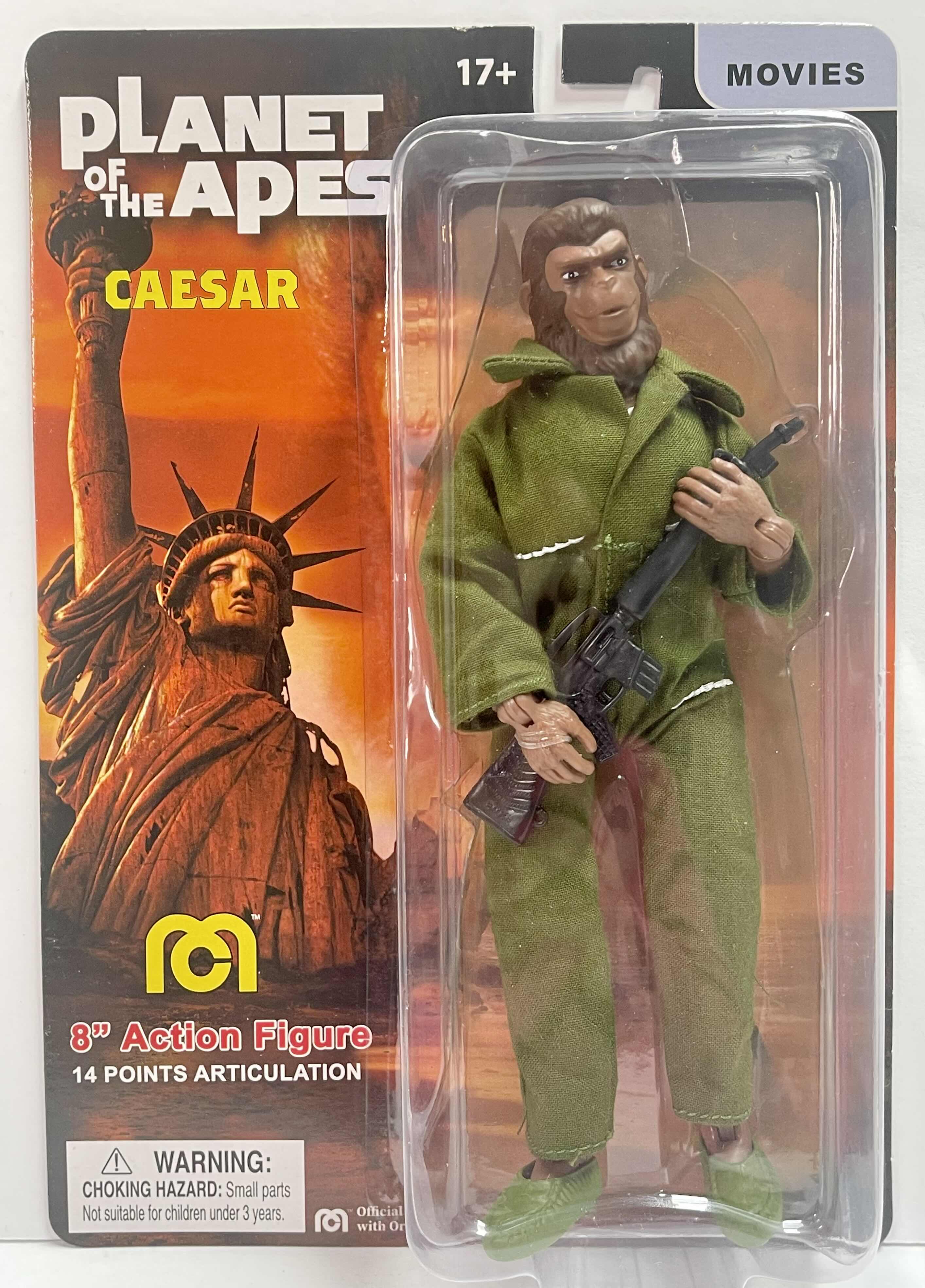 Photo 1 of NIB PLANET OF THE APES “CAESAR” 8" MEGO ACTION FIGURE- RETAIL PRICE $20.00