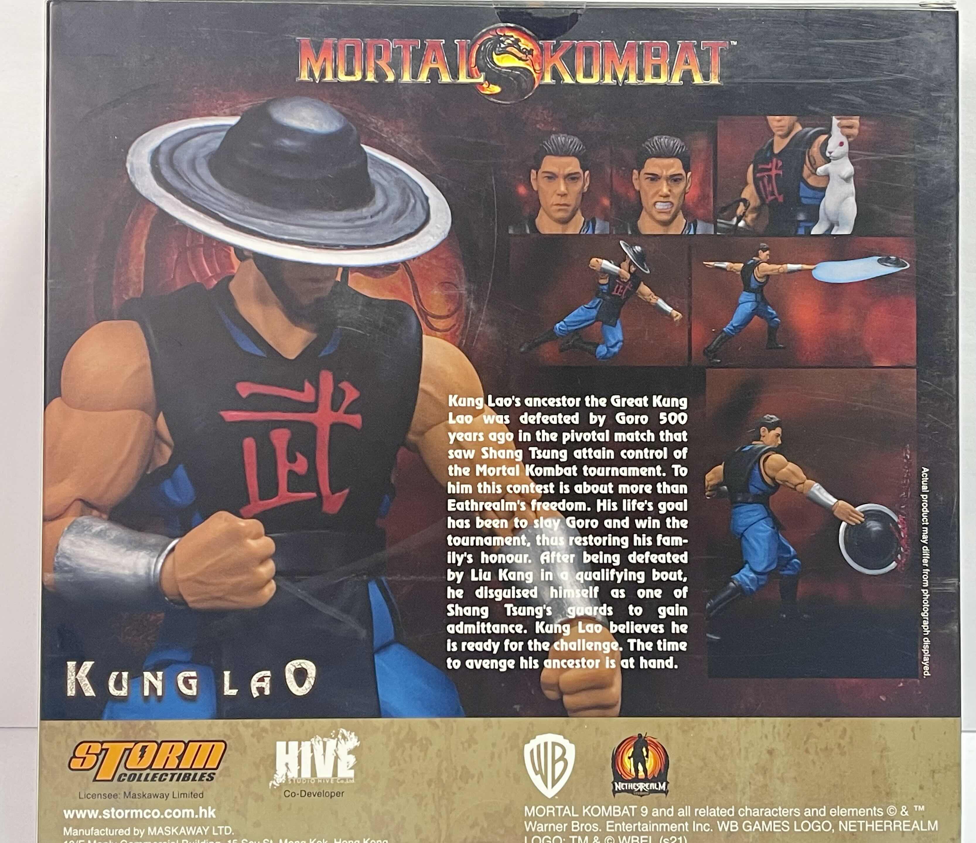 Photo 2 of NIB STORM COLLECTIBLES MORTAL KOMBAT “ KUNG LAO” 2021 EVENT EXCLUSIVE- RETAIL PRICE $99.99