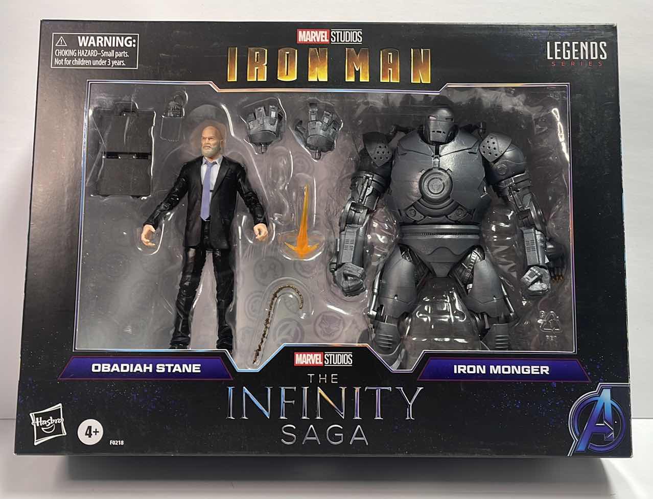 Photo 1 of NIB MARVEL STUDIOS IRONMAN THE INFINITY SAGA OBADIAH STANE- IRON MONGER - RETAIL PRICE $ 75.99