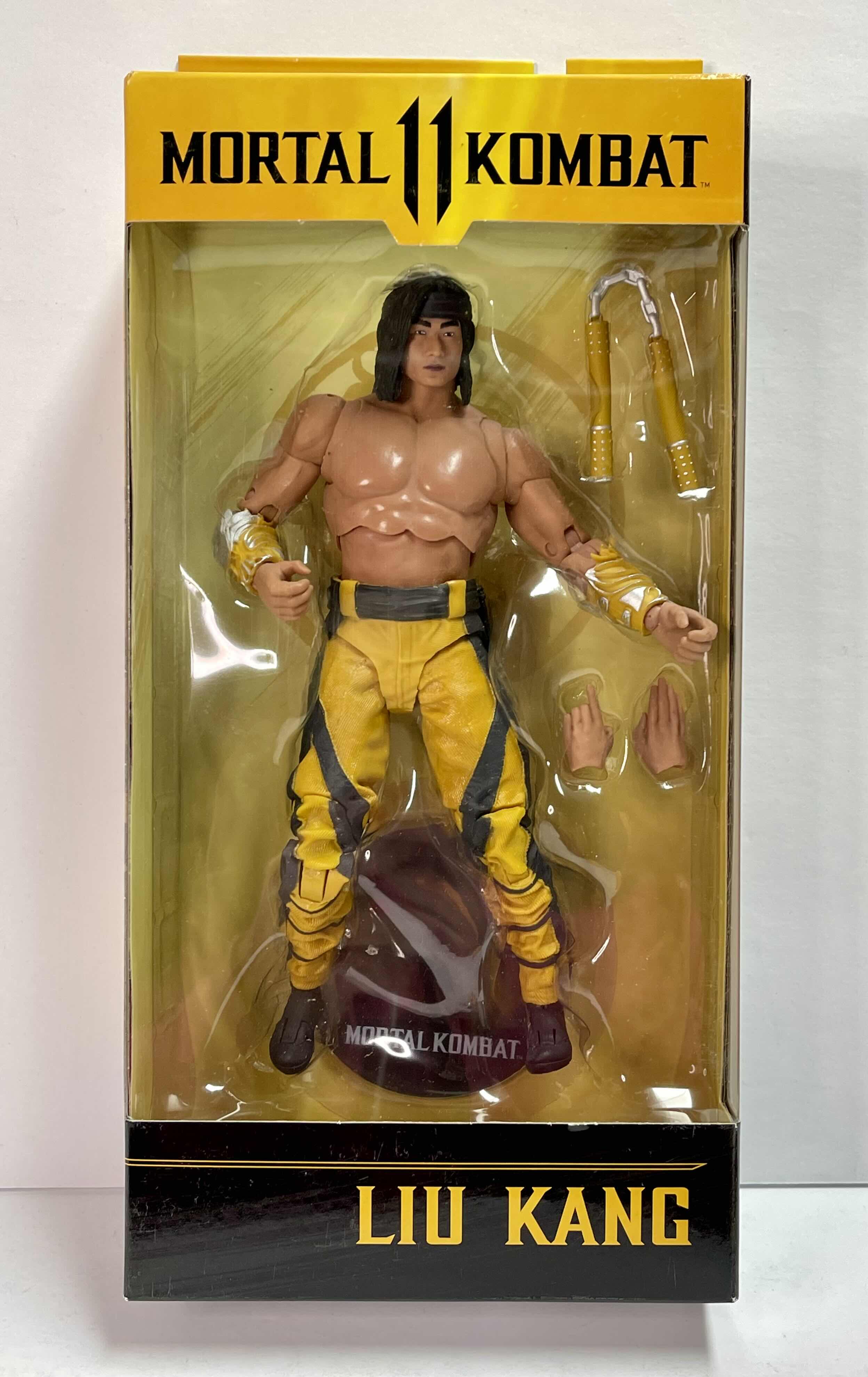 Photo 1 of NIB MORTAL KOMBAT “LIU KANG” MCFARLANE TOYS FIGURE - RETAIL PRICE $21.99